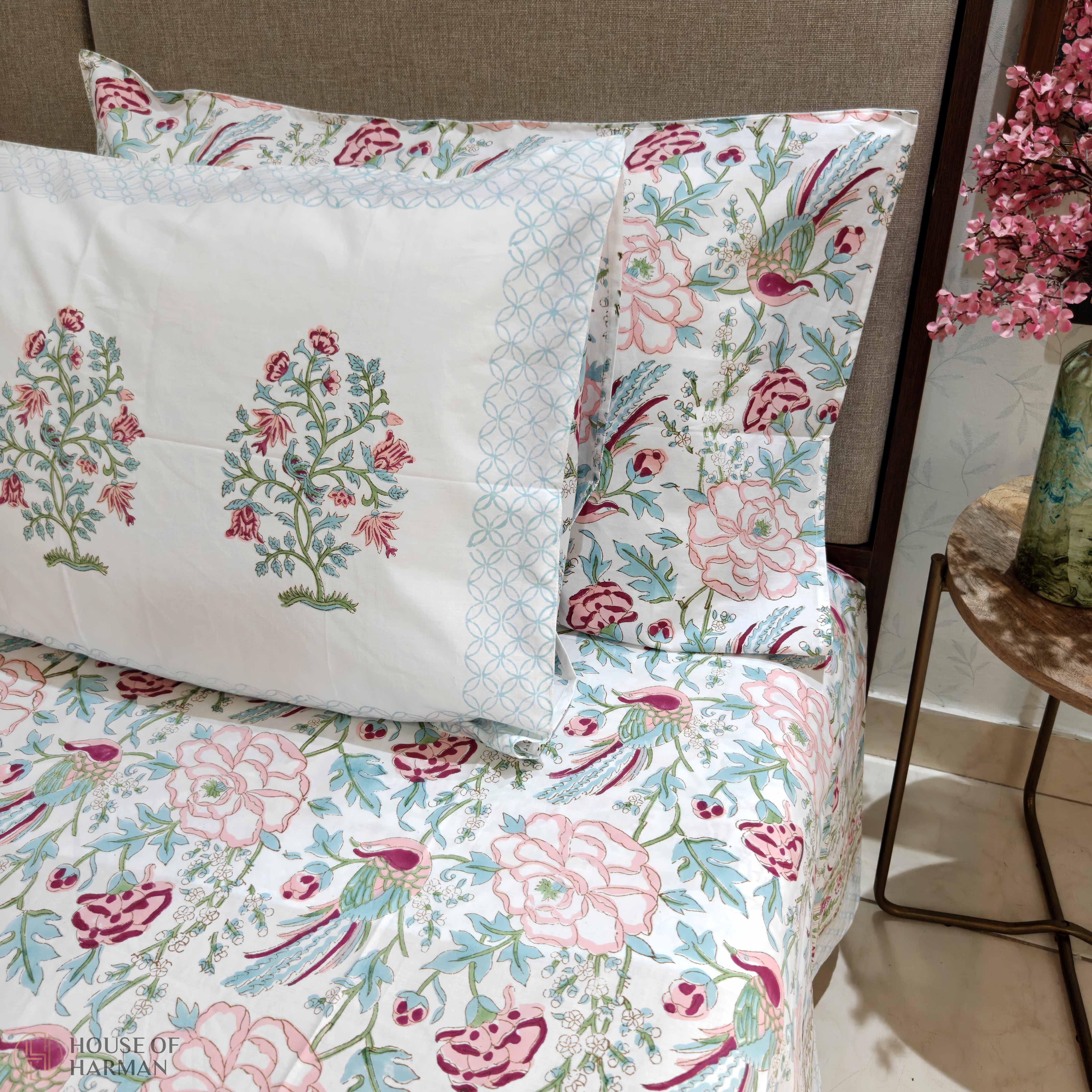 Maira Gulaab Bagh Bedsheet and Dohar
