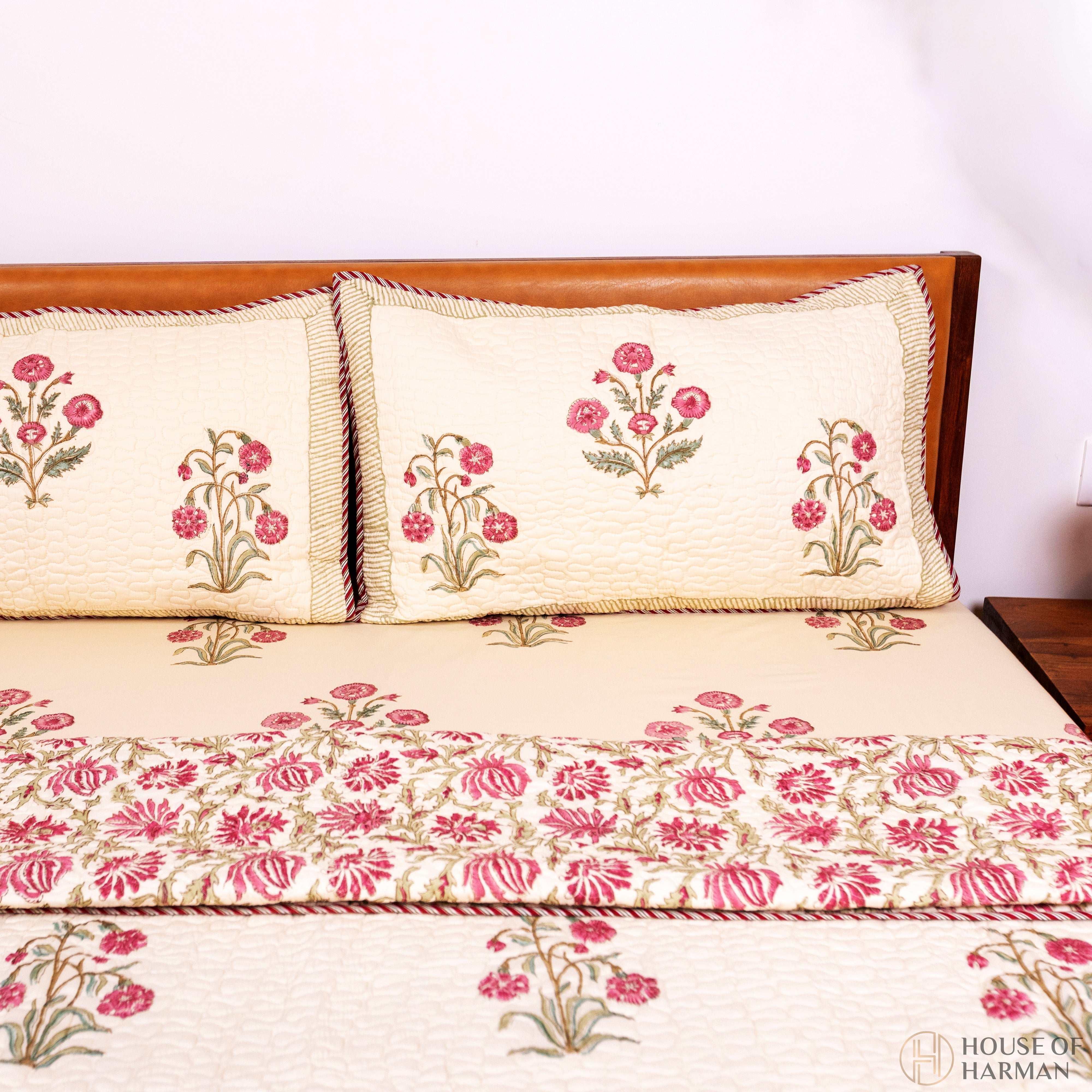 Royal Blossom Charm Bedcover - HOUSE OF HARMAN