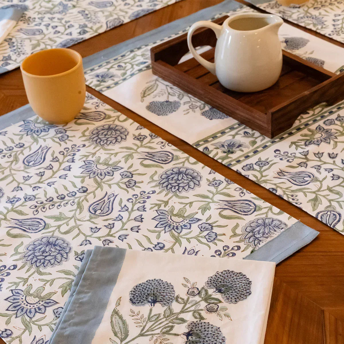 Coastal Charm Placemat & Runner Set - HOUSE OF HARMAN