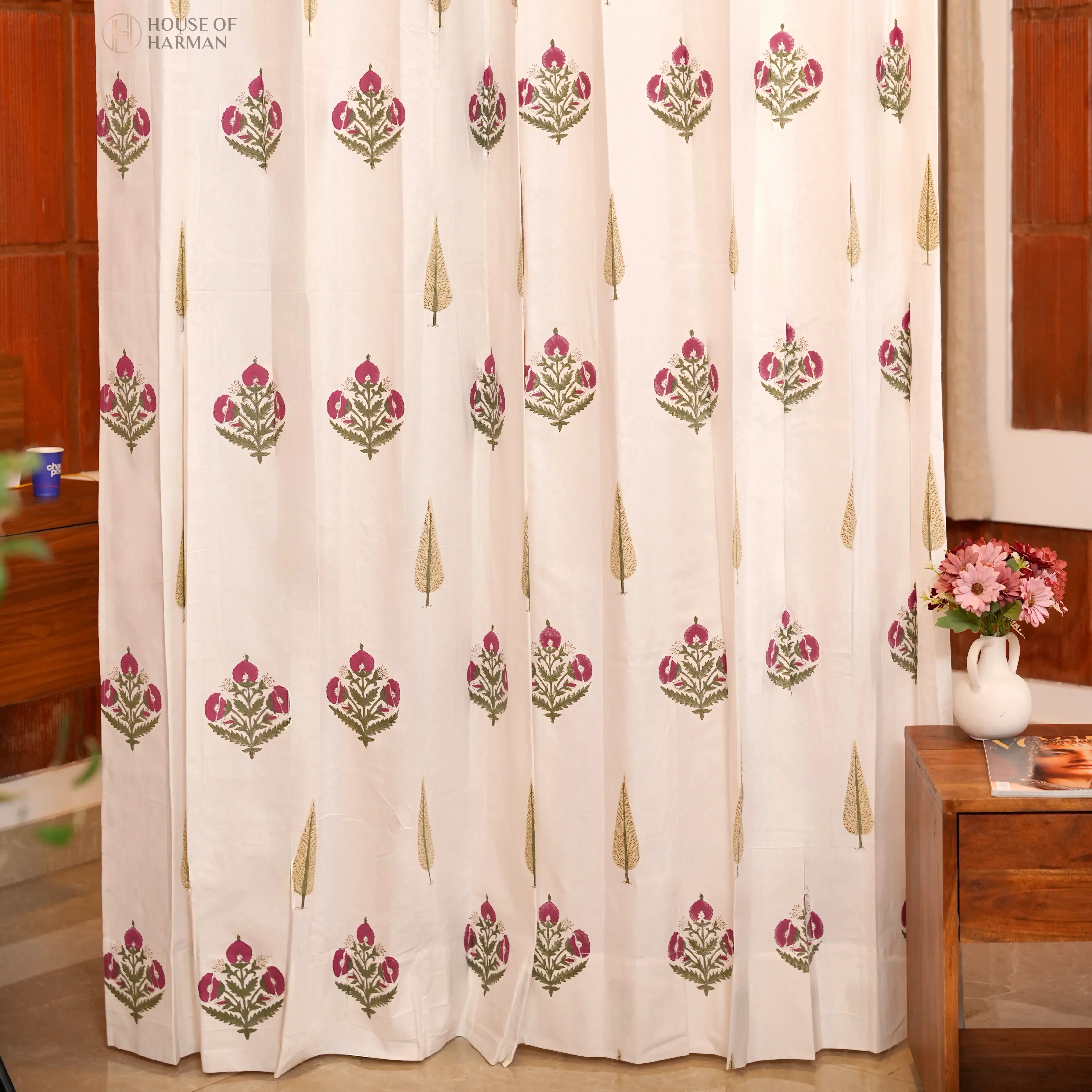 Block Print Curtain