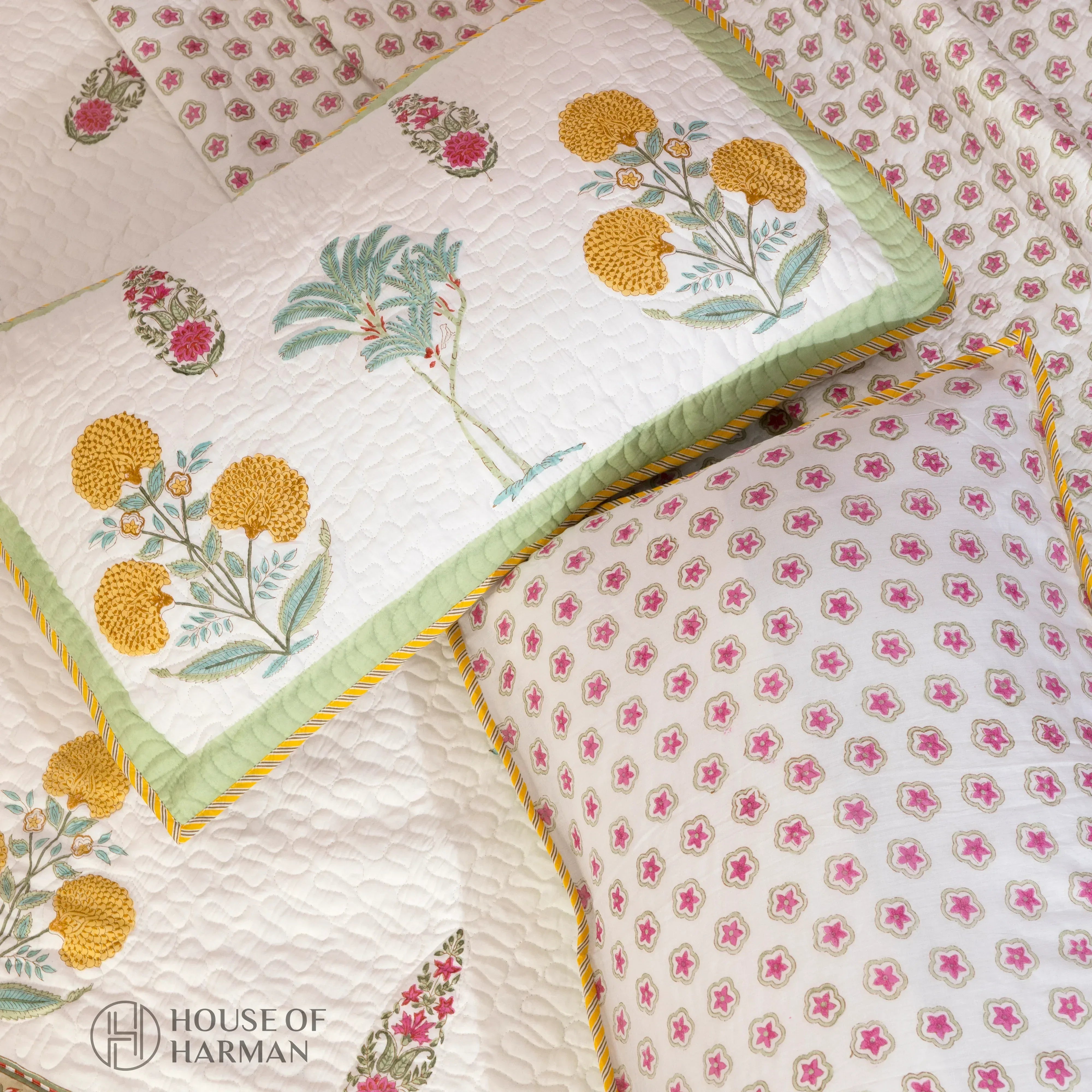 Meadow Blooms Bedcover - HOUSE OF HARMAN