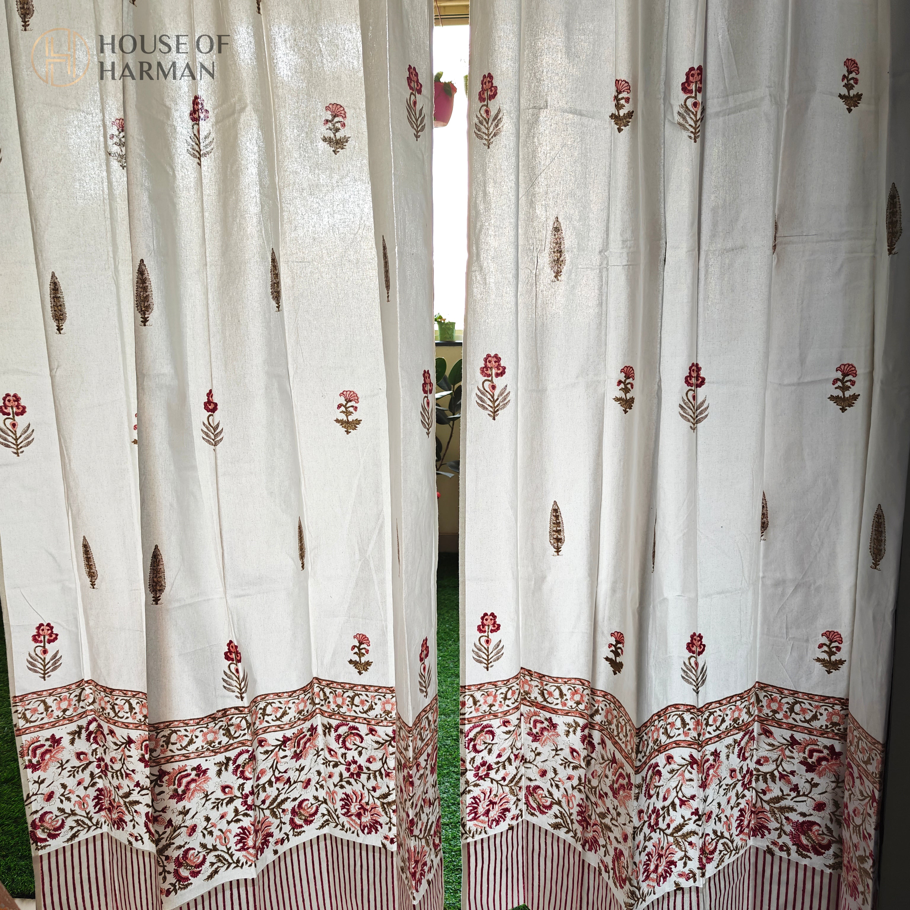 Block Print Curtain