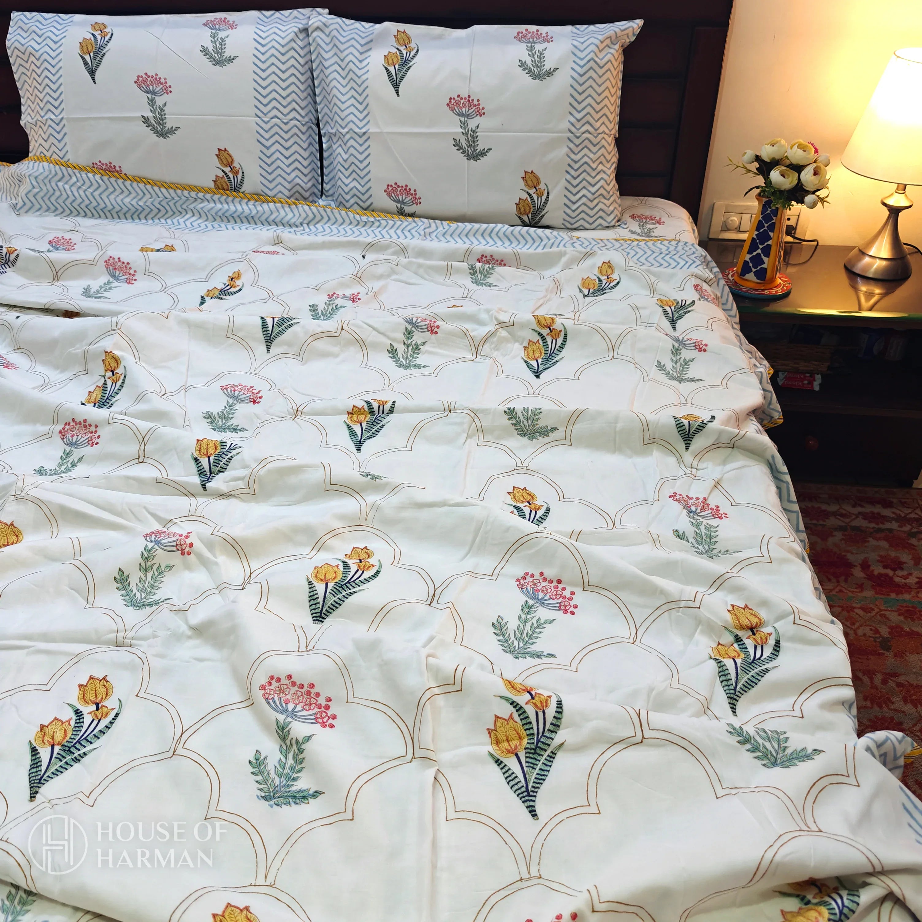 Jharokha Charbagh Dohar - HOUSE OF HARMAN