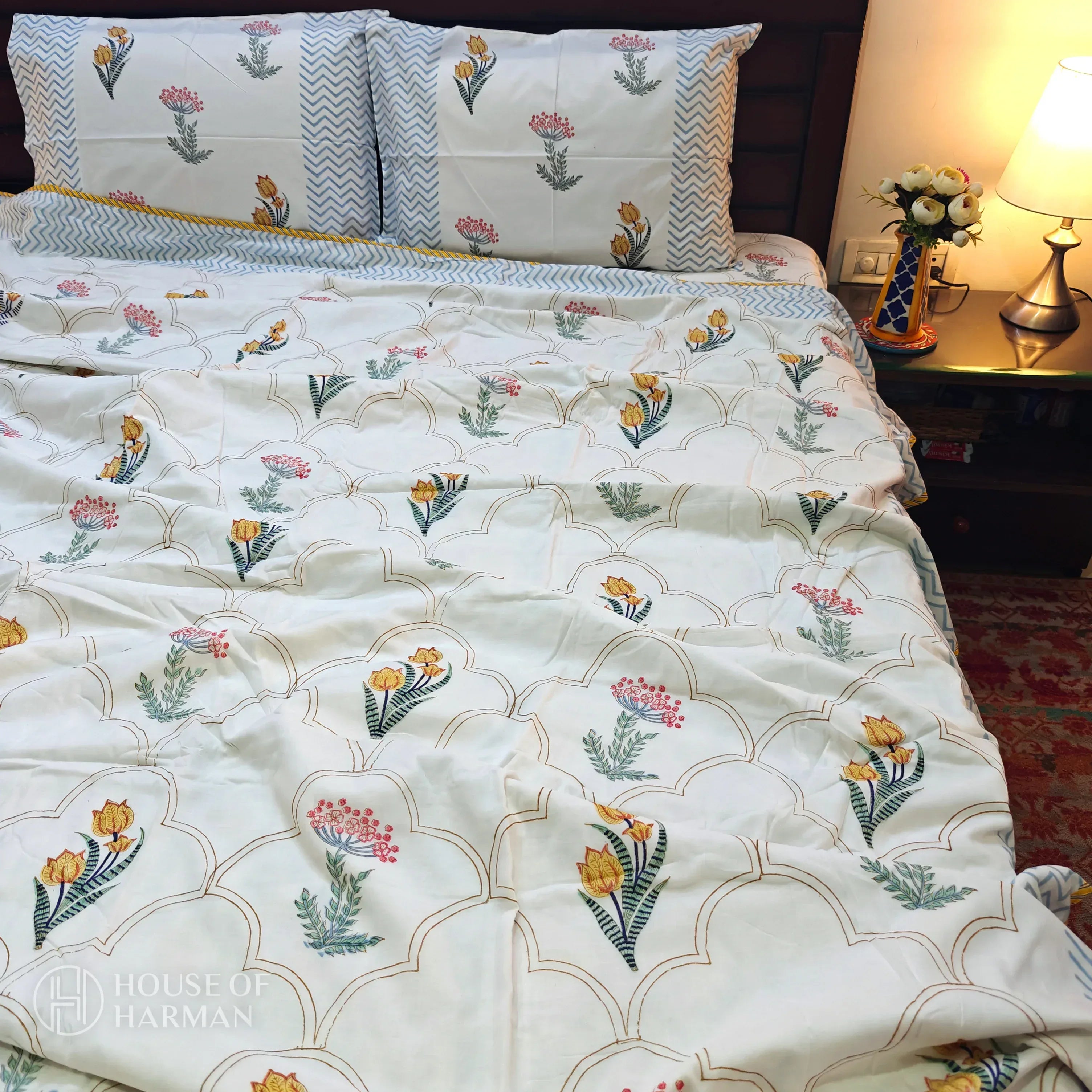 Jharokha Charbagh Dohar - HOUSE OF HARMAN