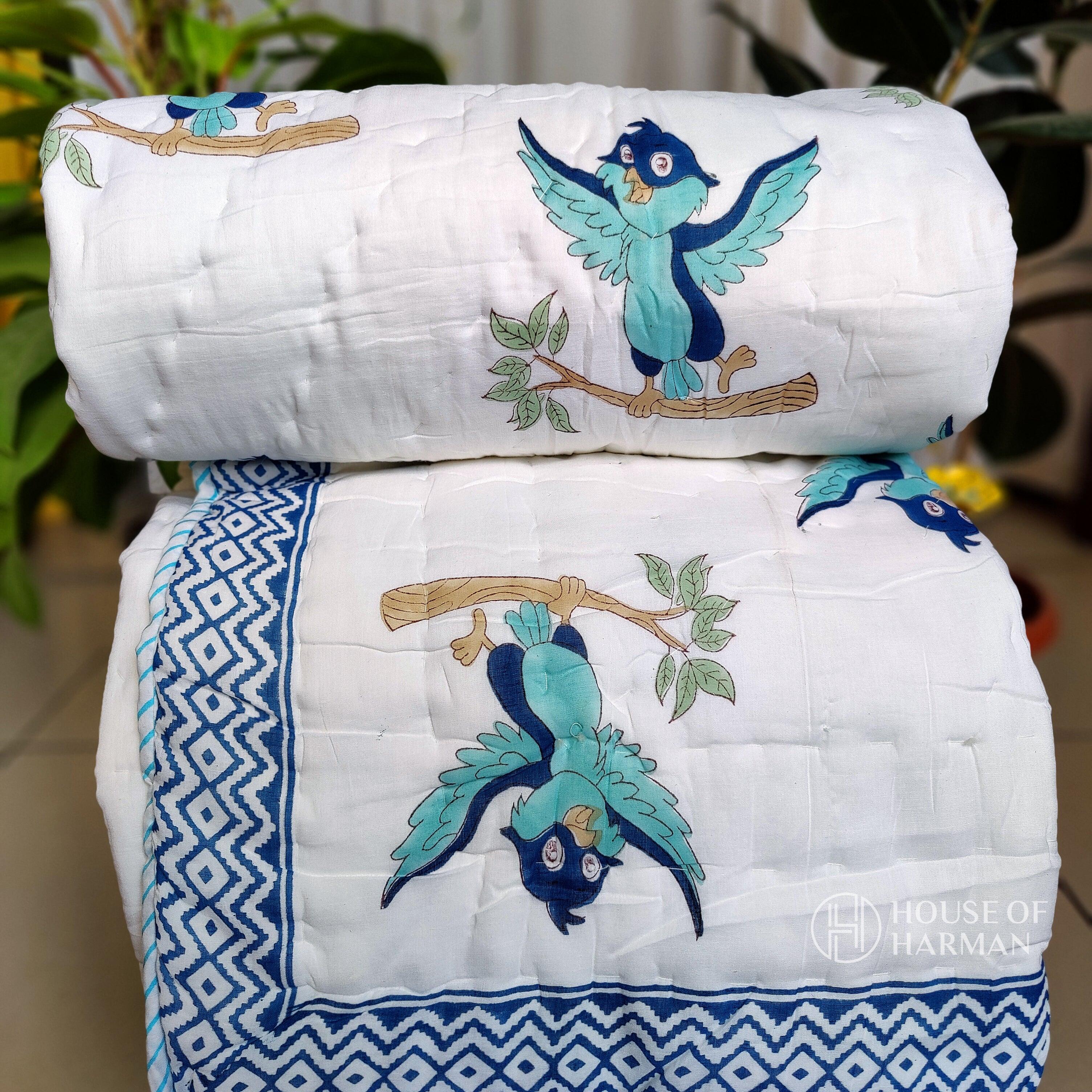 Nestled in Nature Baby Quilt - HOUSE OF HARMAN