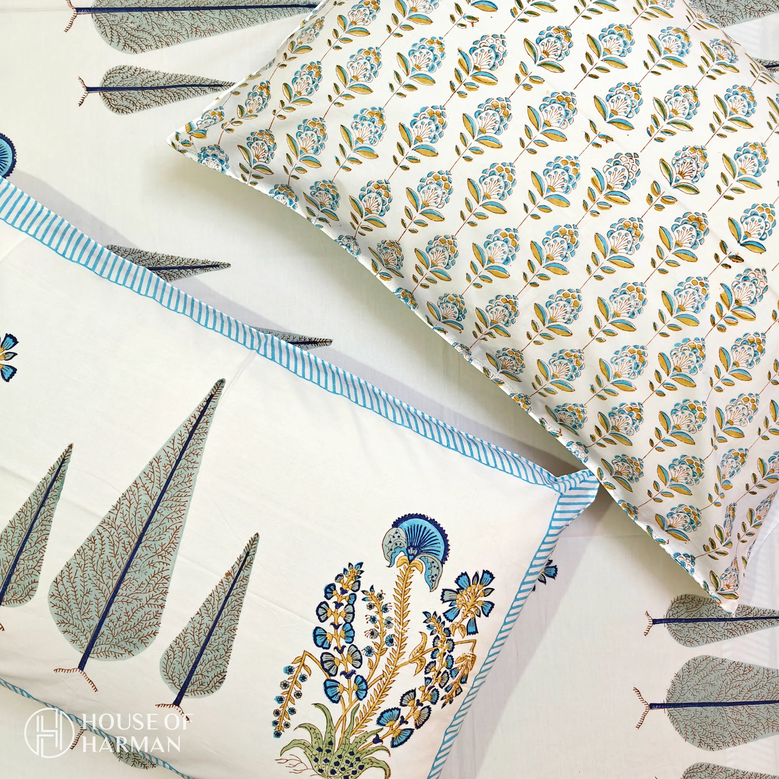 Cypress Garden Delight Bedsheet - HOUSE OF HARMAN