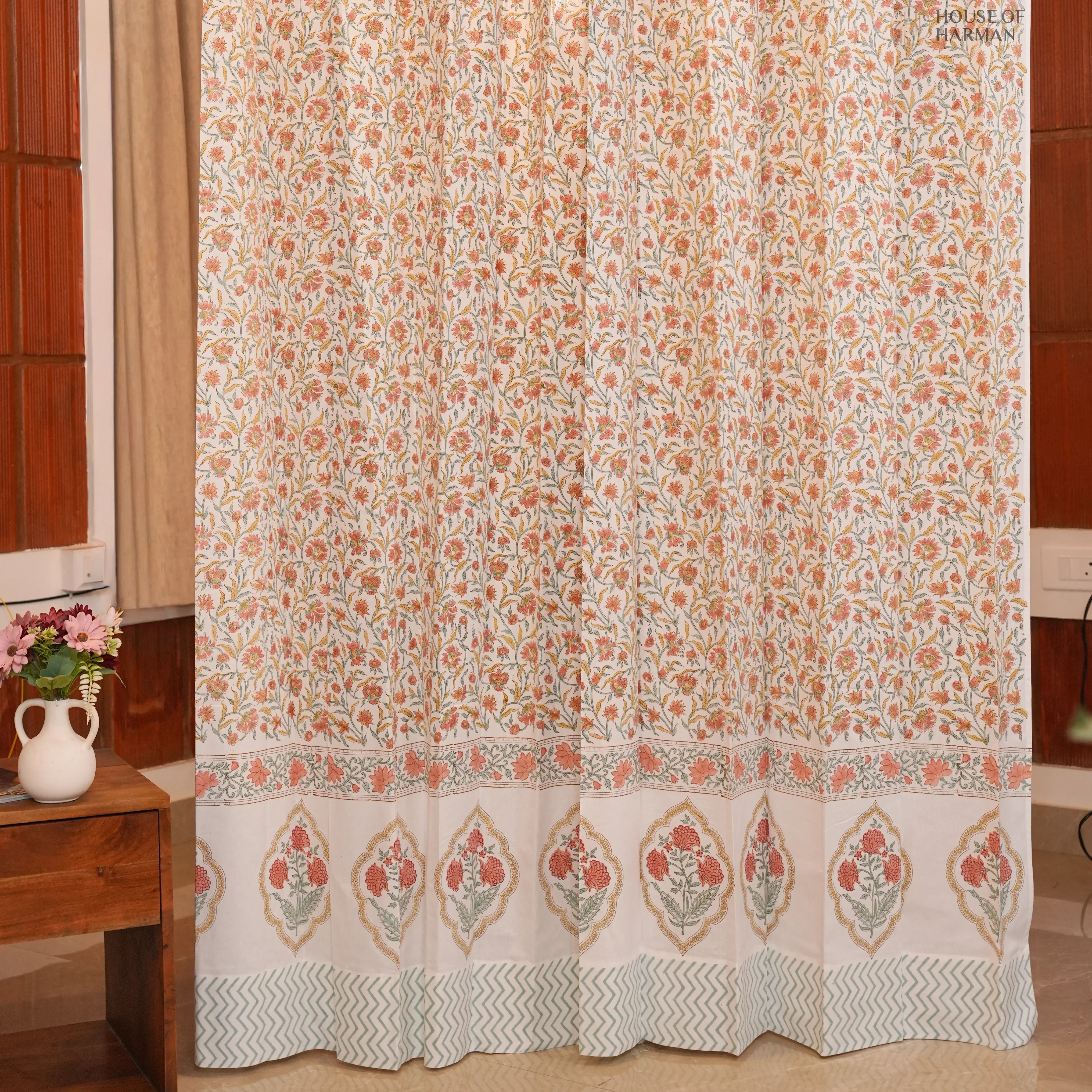 Block Print Curtain