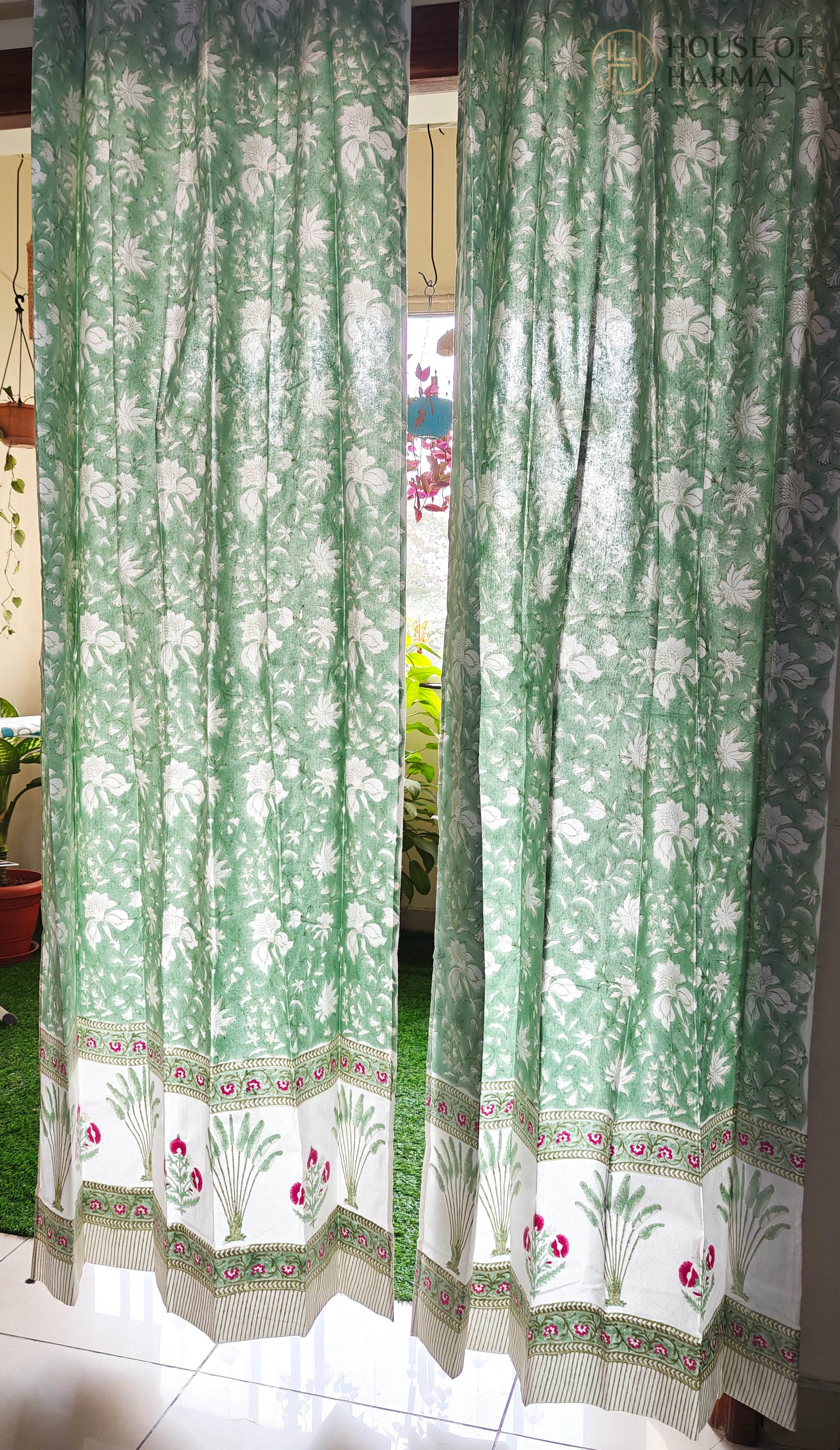 Block Print Curtain