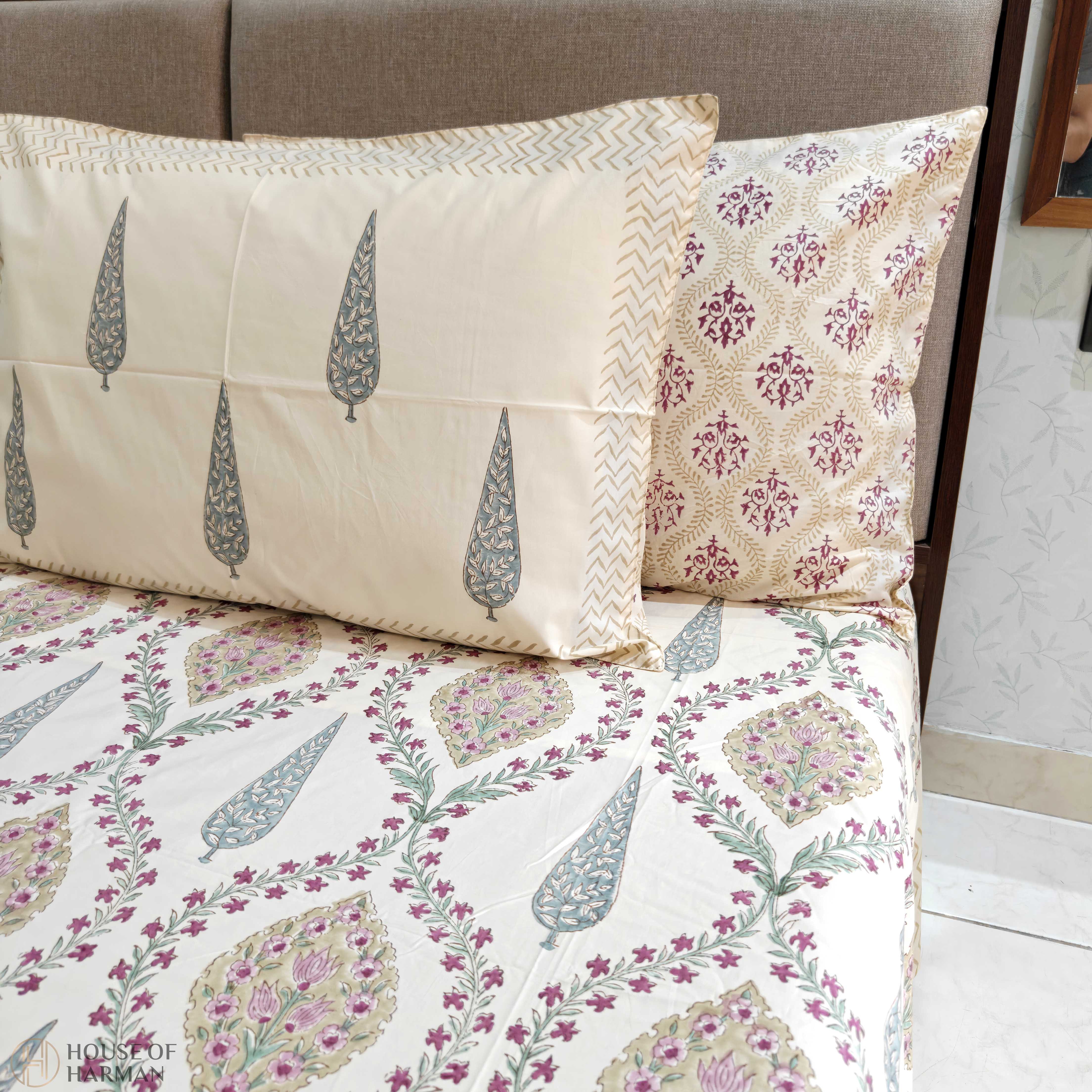 The Mughal Garden Bedsheet
