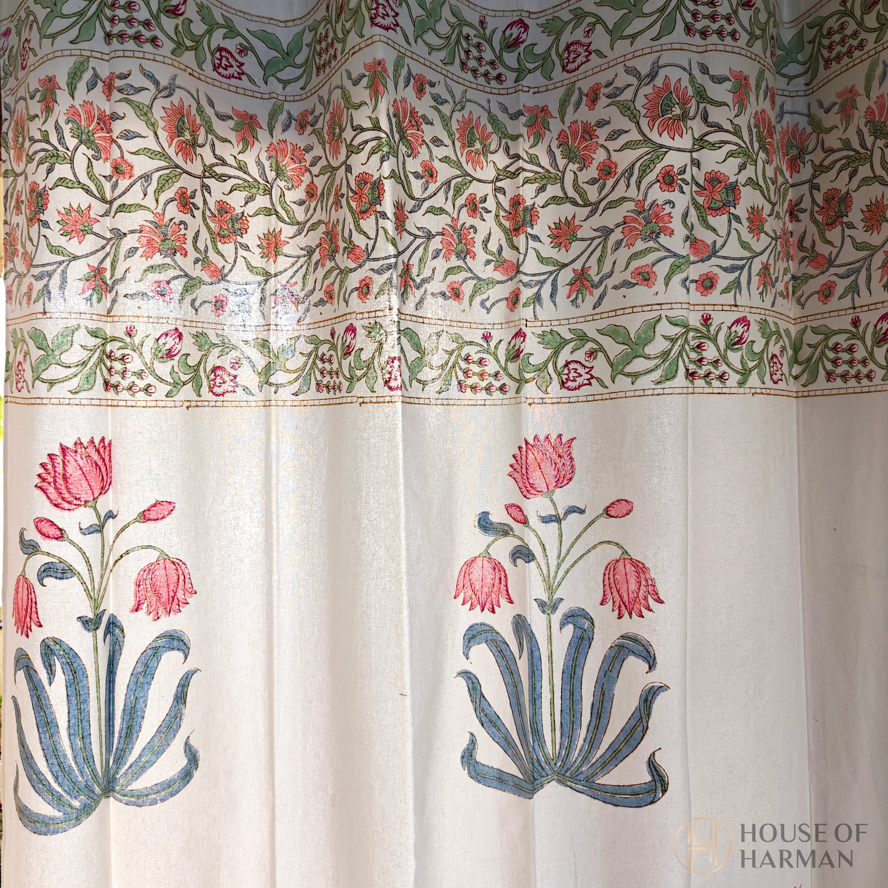 Block Print Curtain
