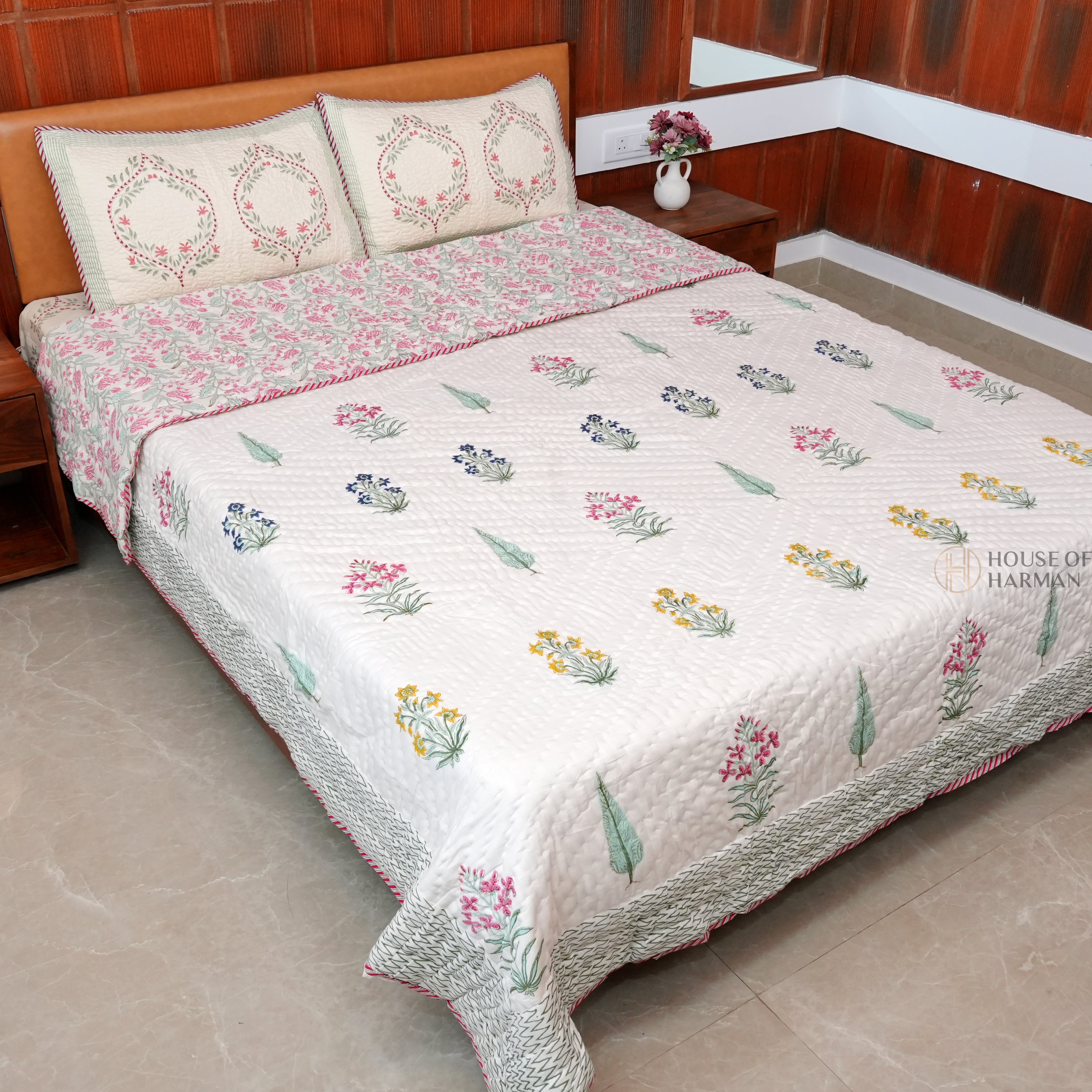 Springtime Botanica Quilt