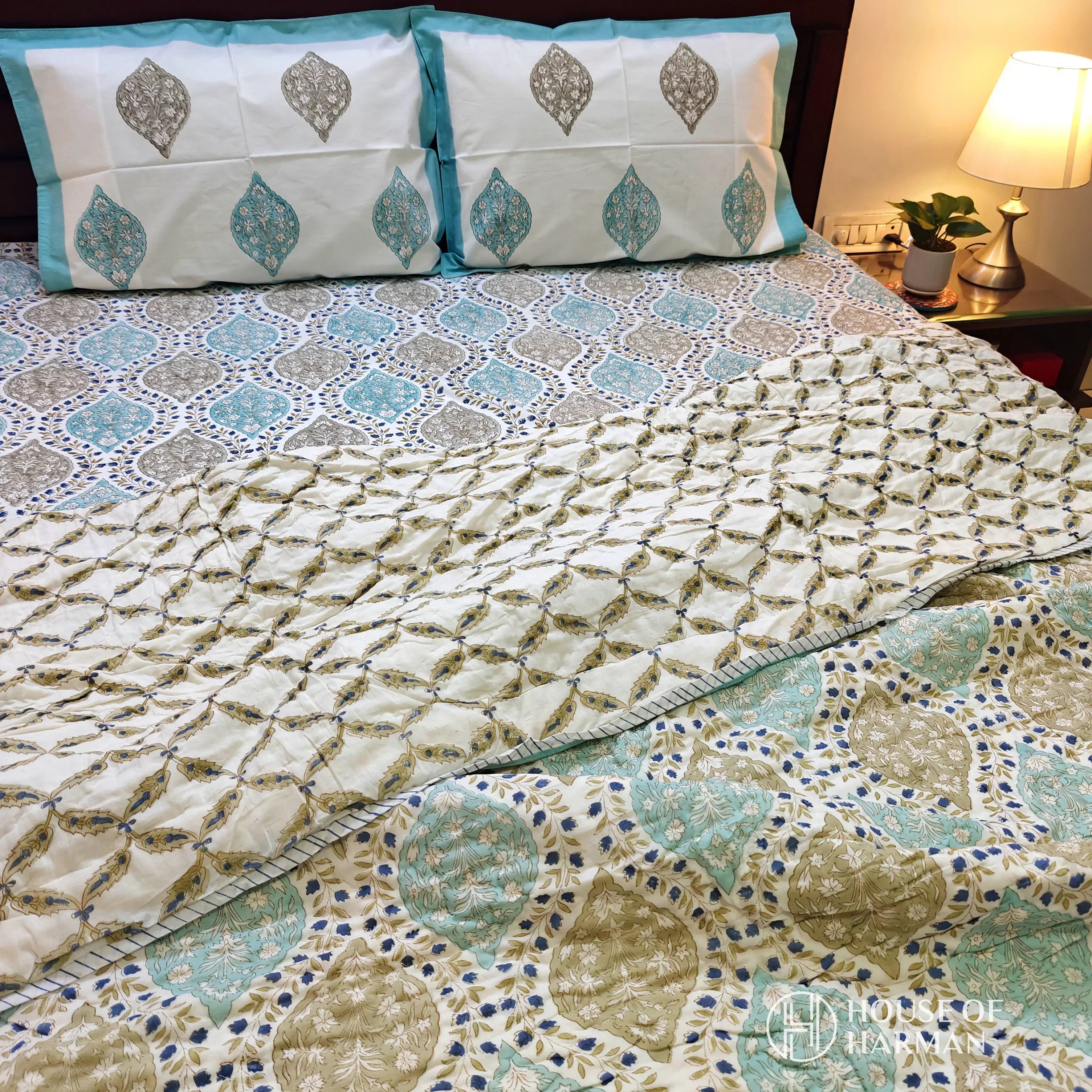 Mughal Jaal Quilt - HOUSE OF HARMAN