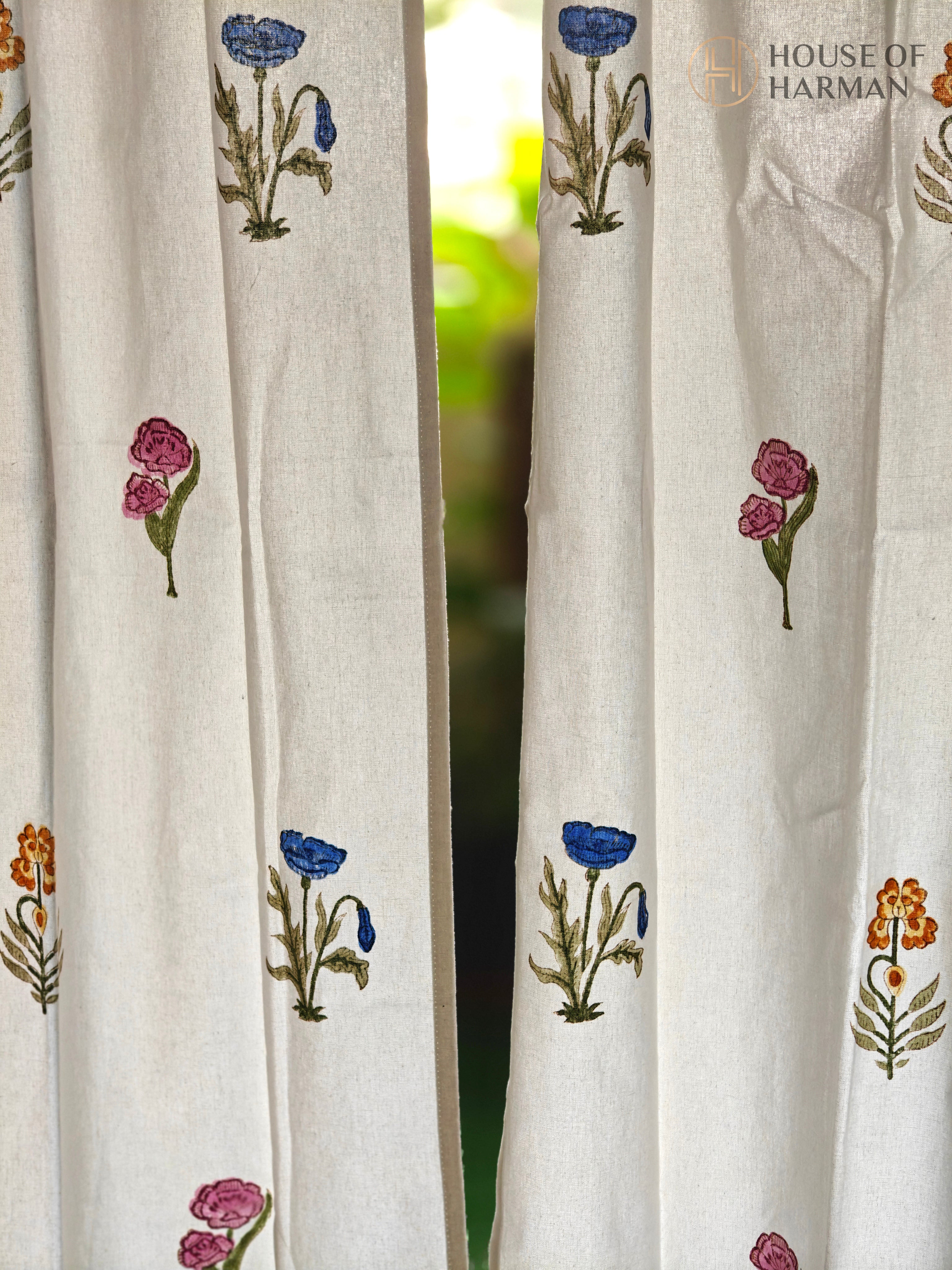 Block Print Curtain