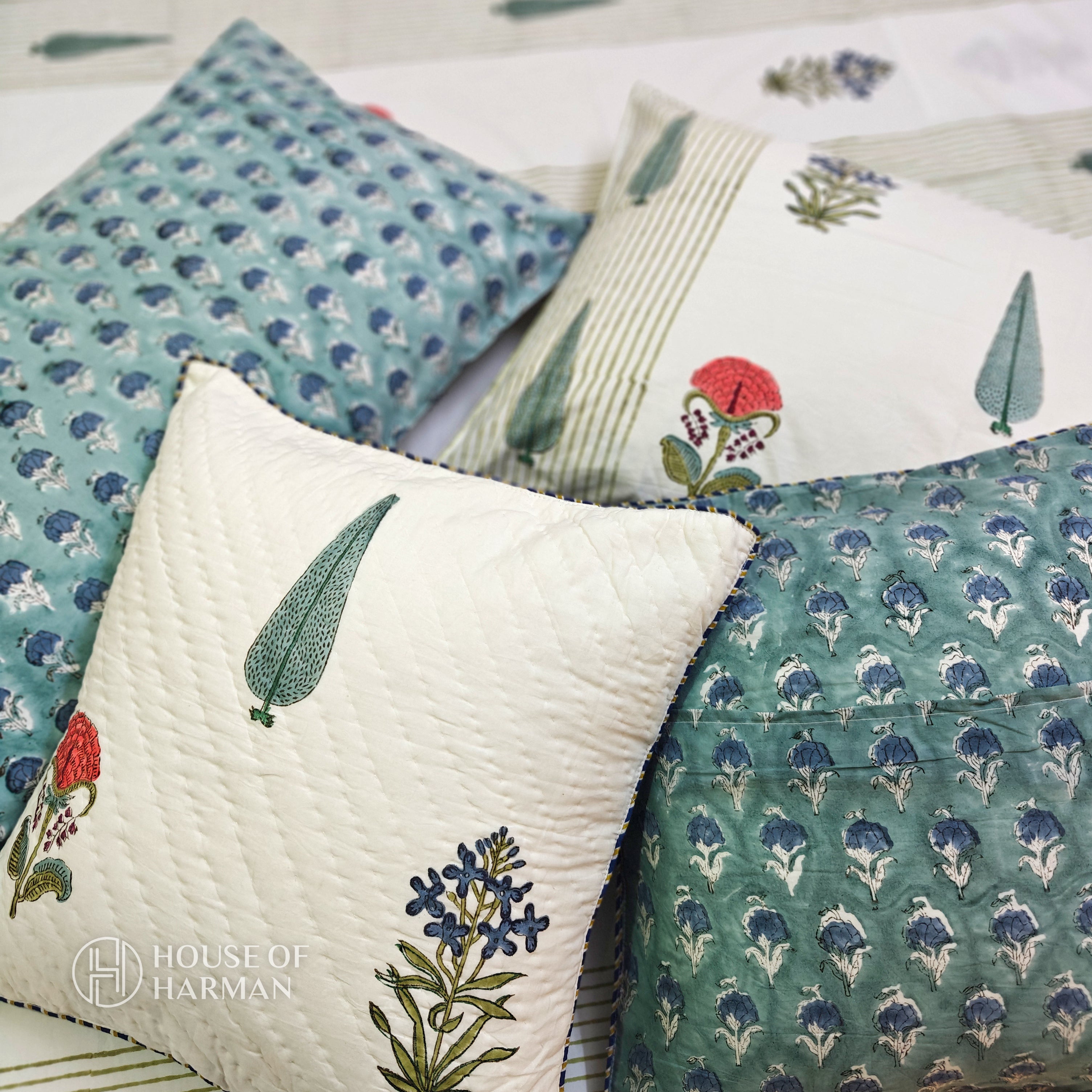 Meadow Breeze Elegance Bedsheet