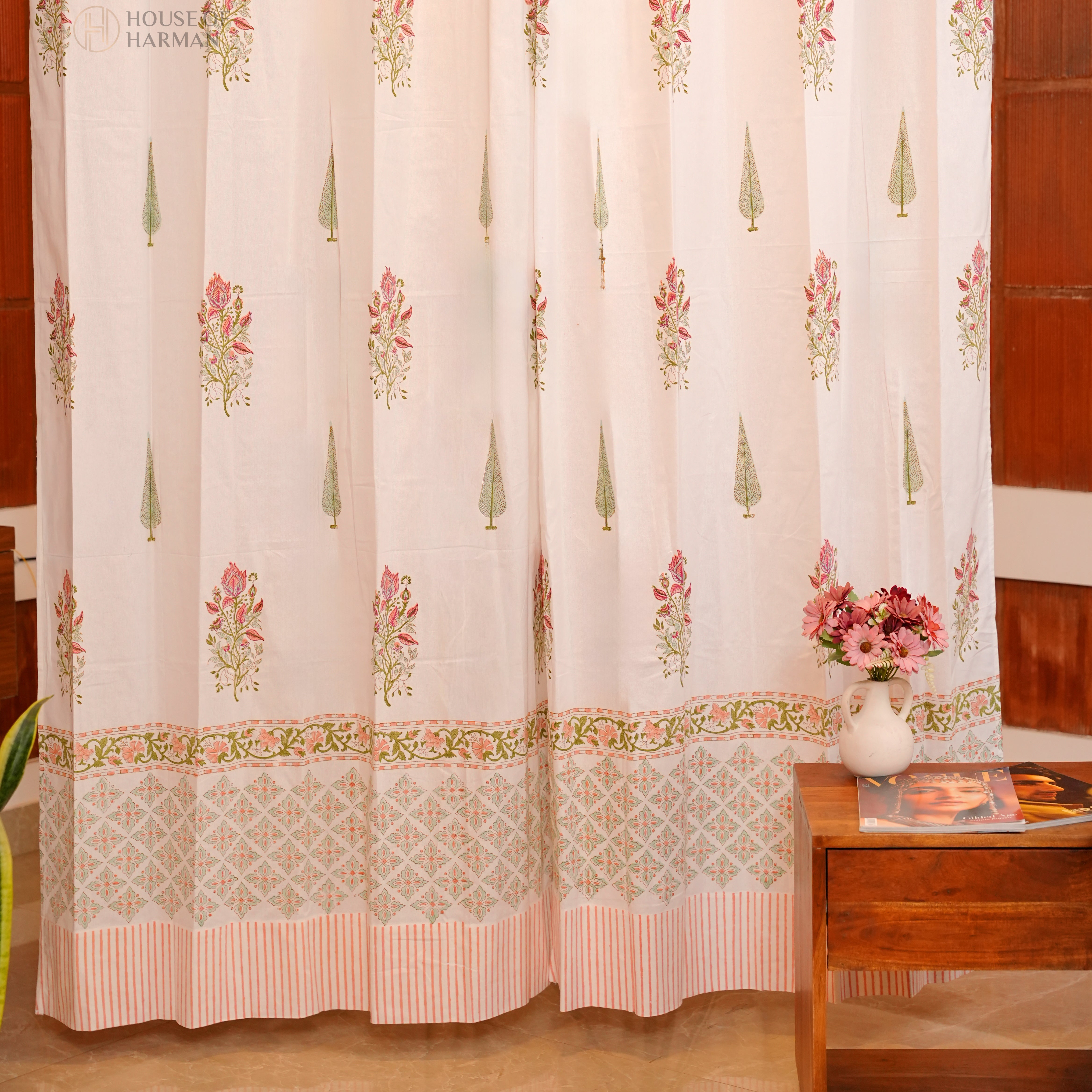 Block Print Curtain