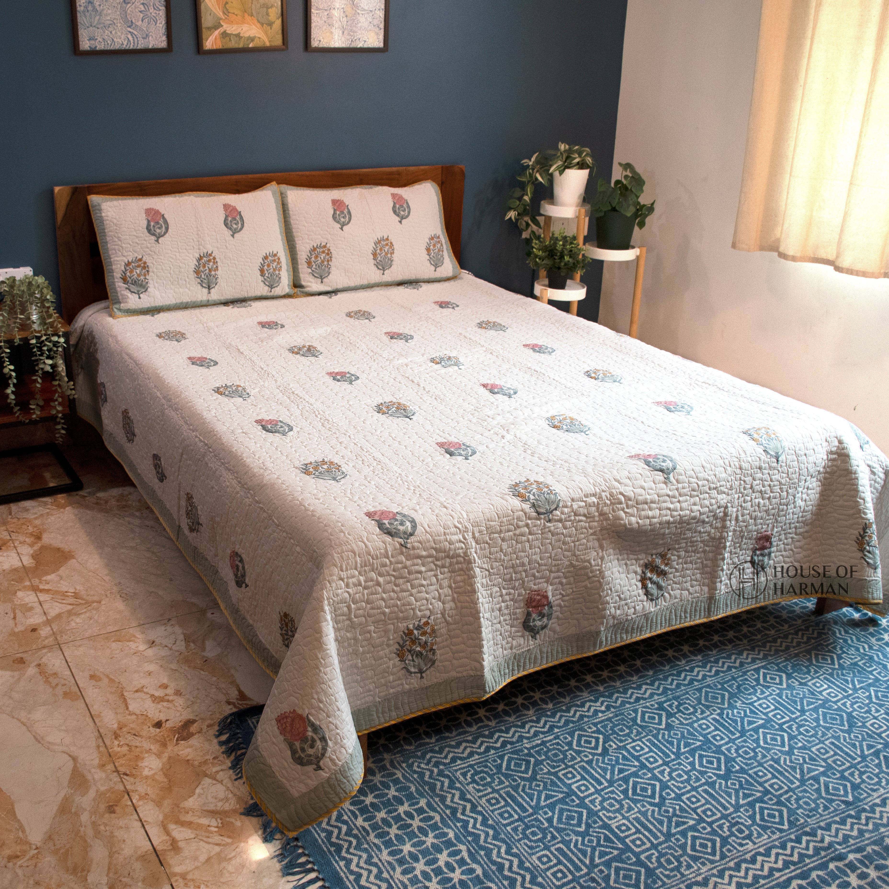 Garden Rhapsody Bedcover