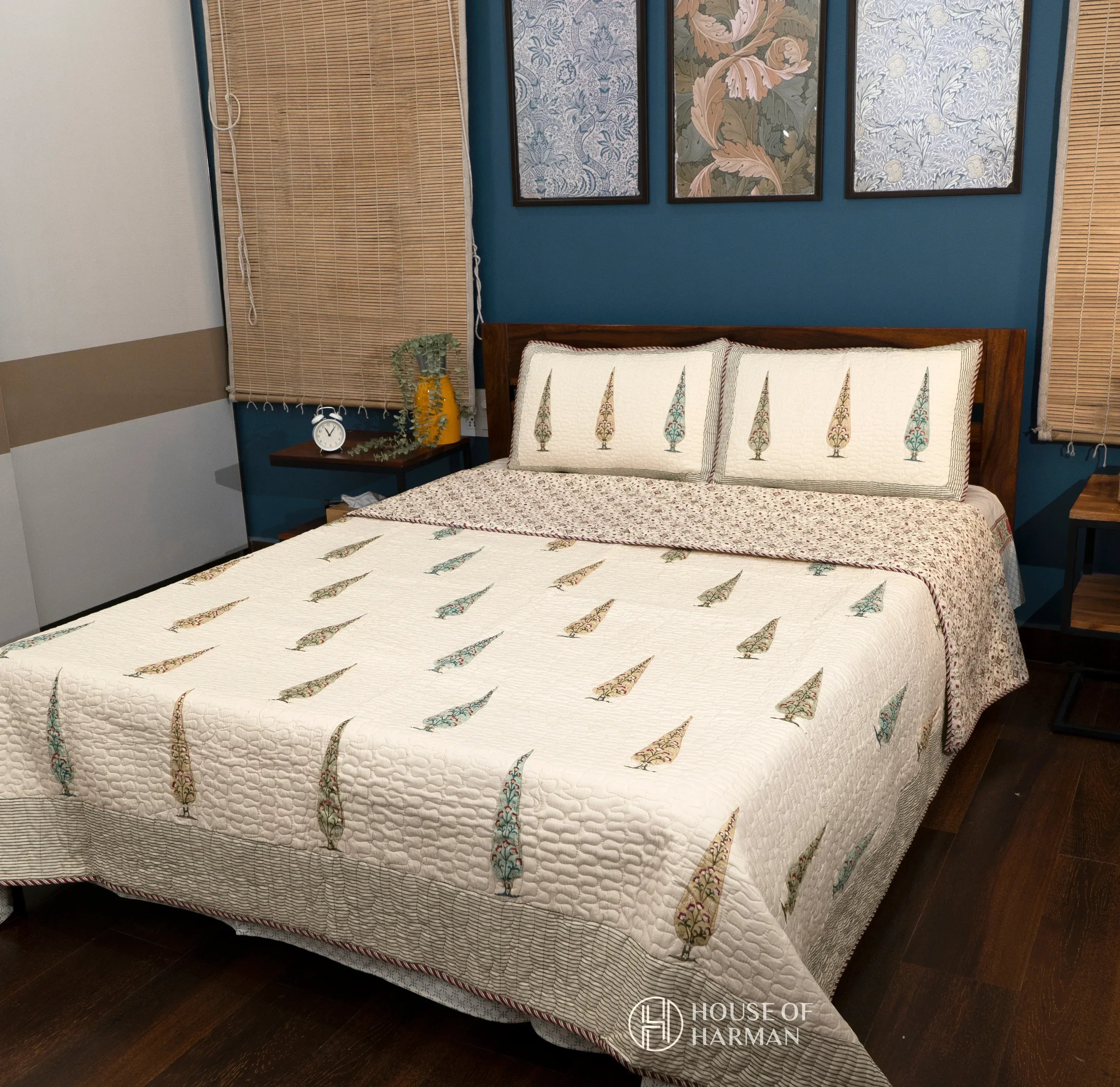 Whispering Timeless Pines Bedcover - HOUSE OF HARMAN