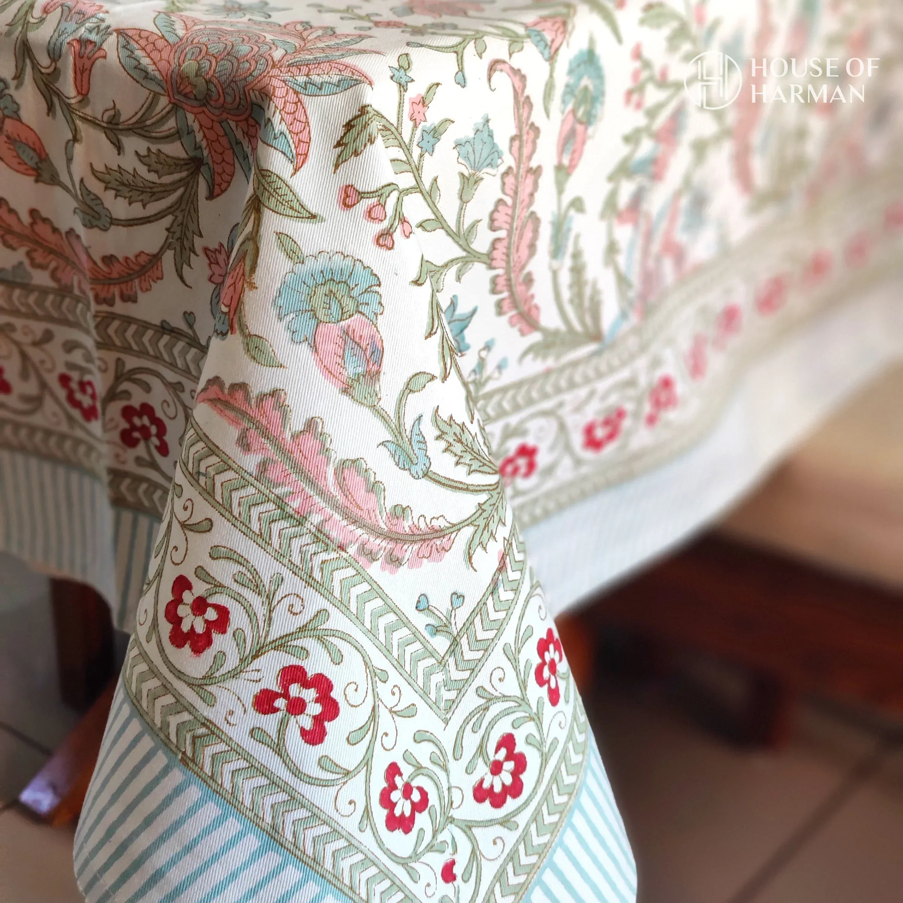 Blossom Reverie Table Cover - HOUSE OF HARMAN