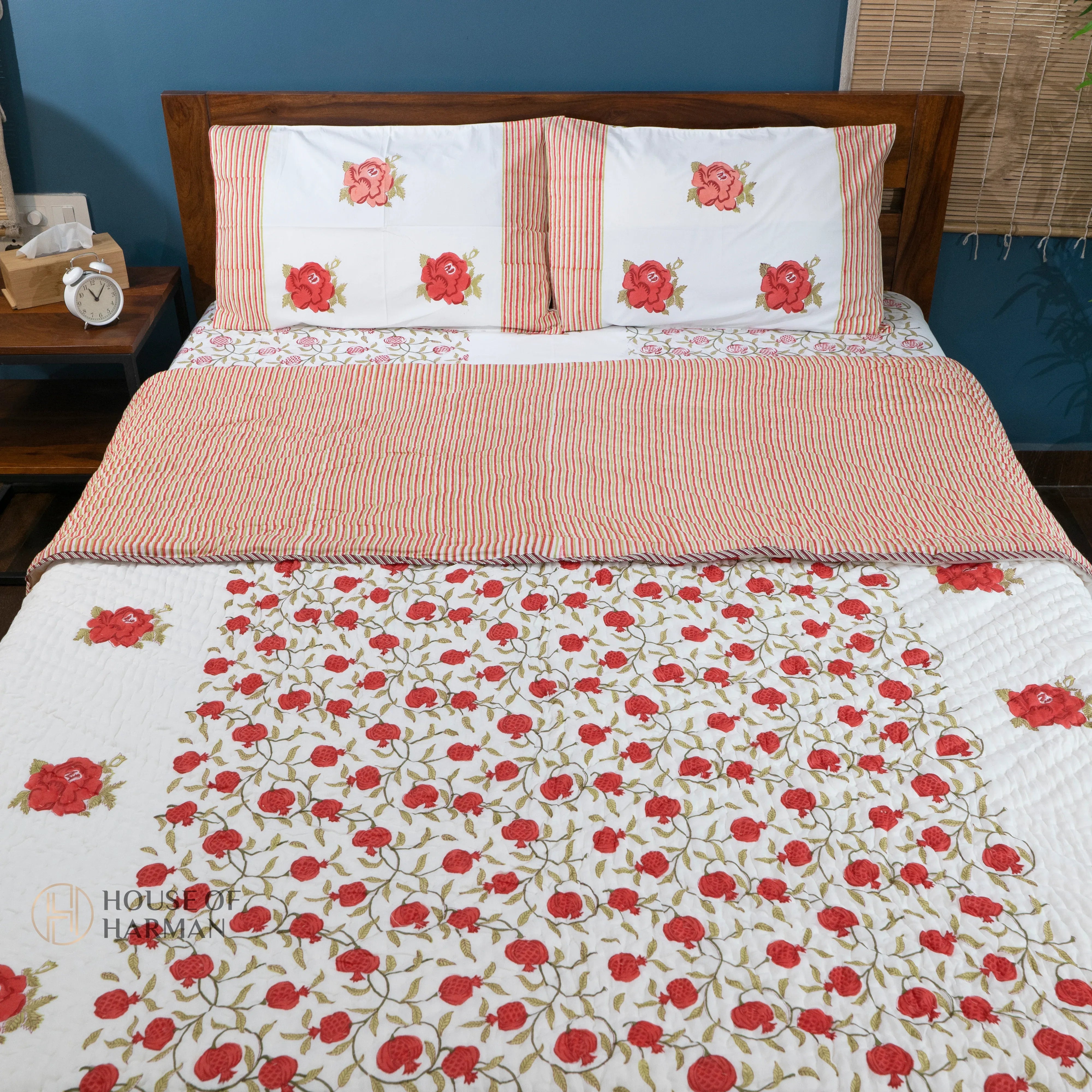 Persian Orchard Harvest Quilt - HOUSE OF HARMAN