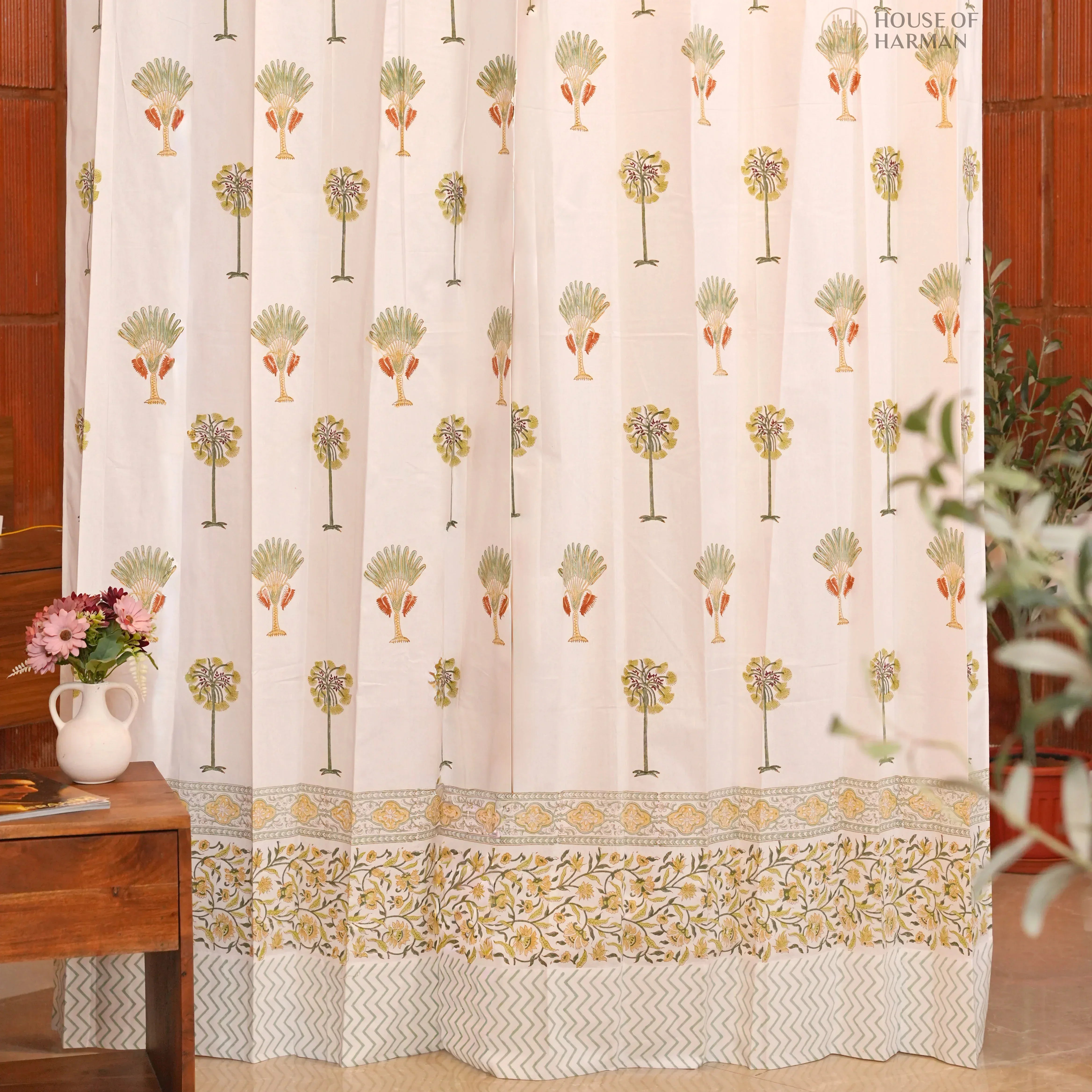 Block Print Curtain
