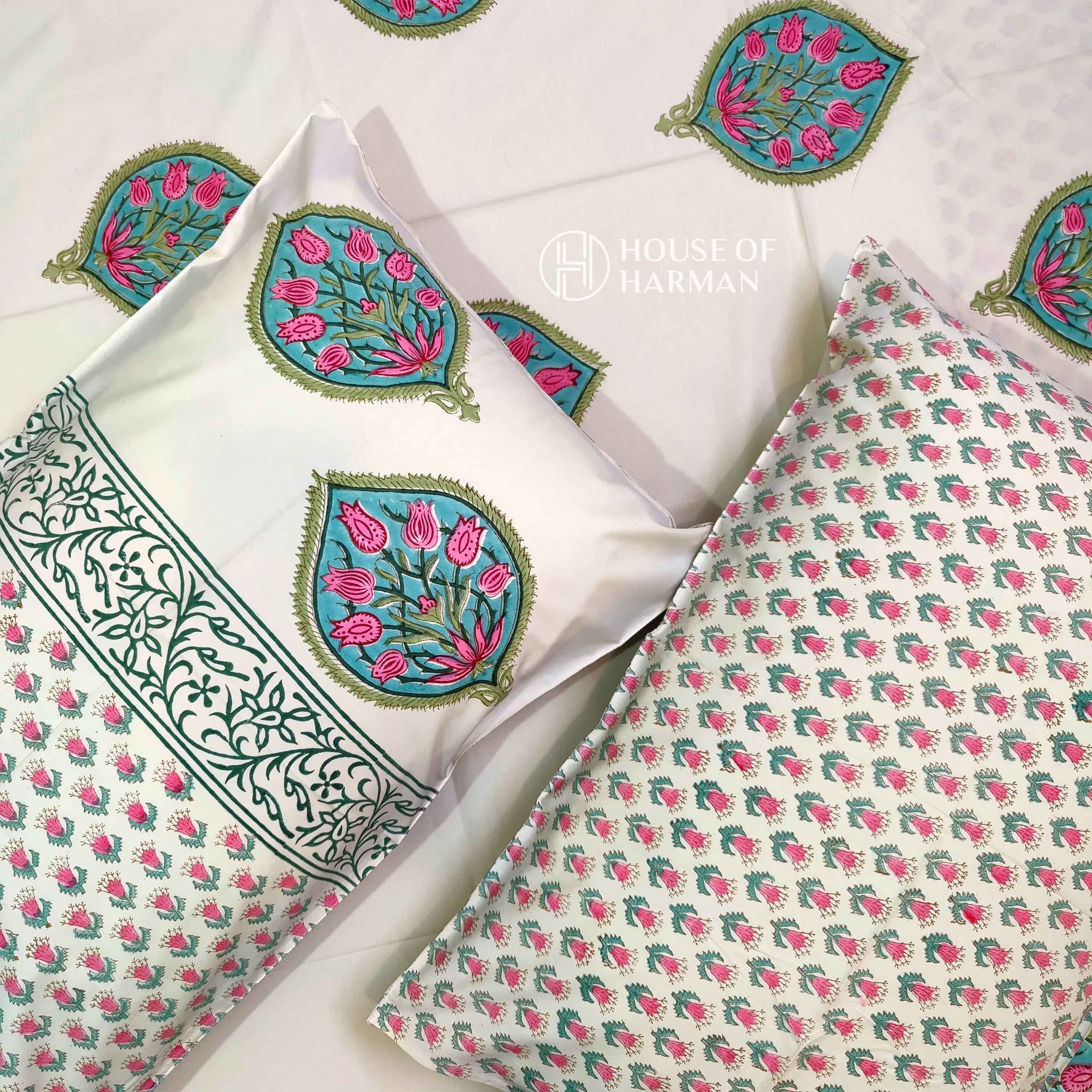 Aalam-E-Bahaar Bedsheet - HOUSE OF HARMAN