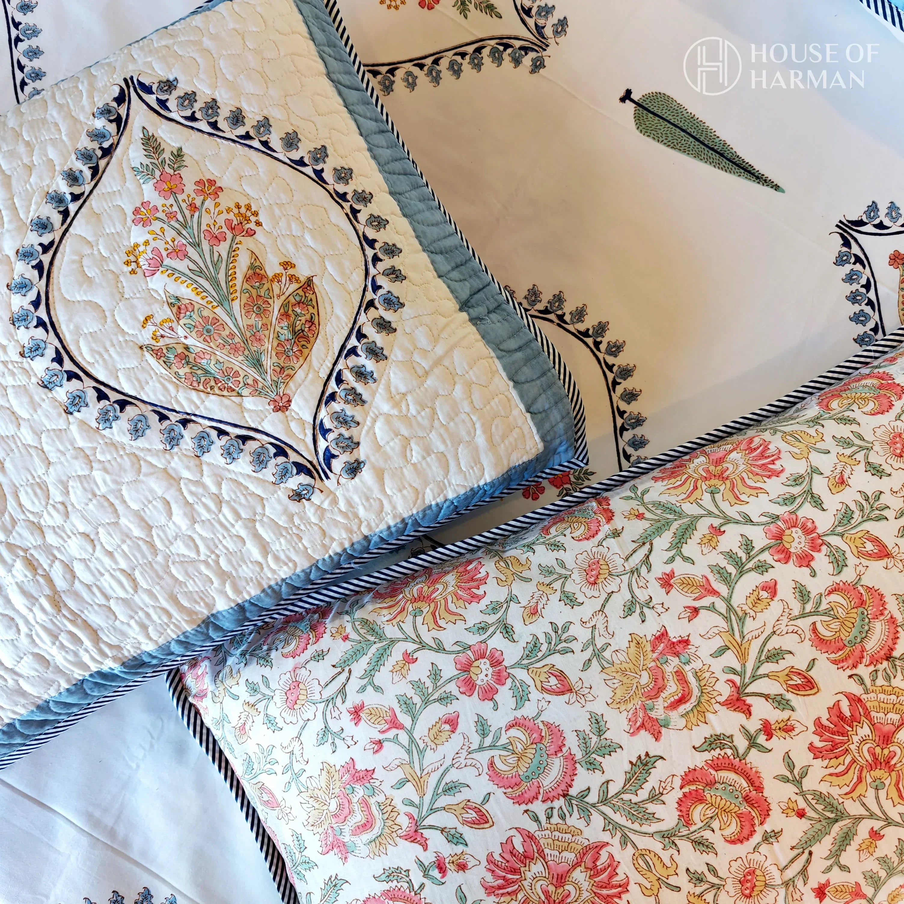Sylvan Pine Symphony Bedcover - HOUSE OF HARMAN