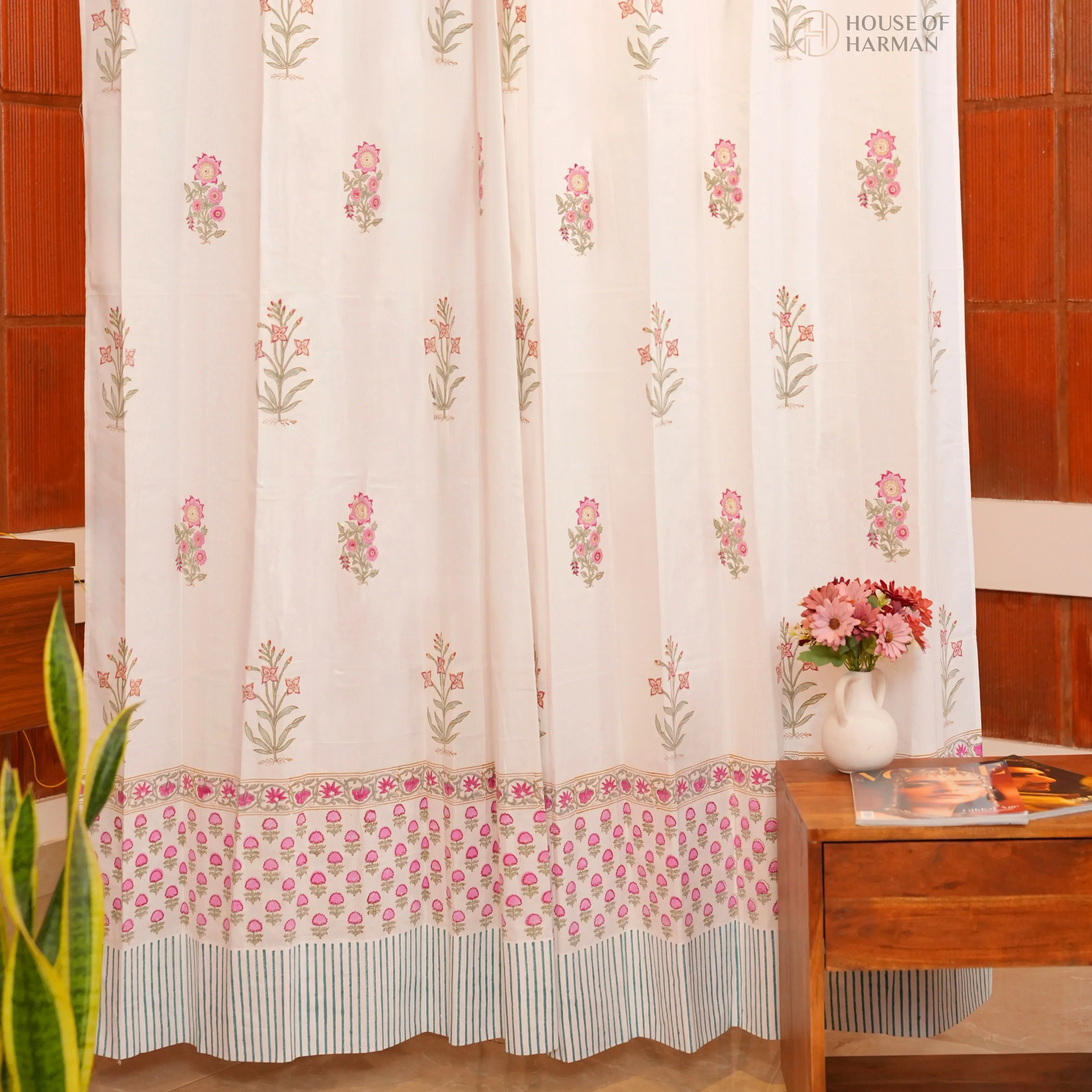 Block Print Curtain