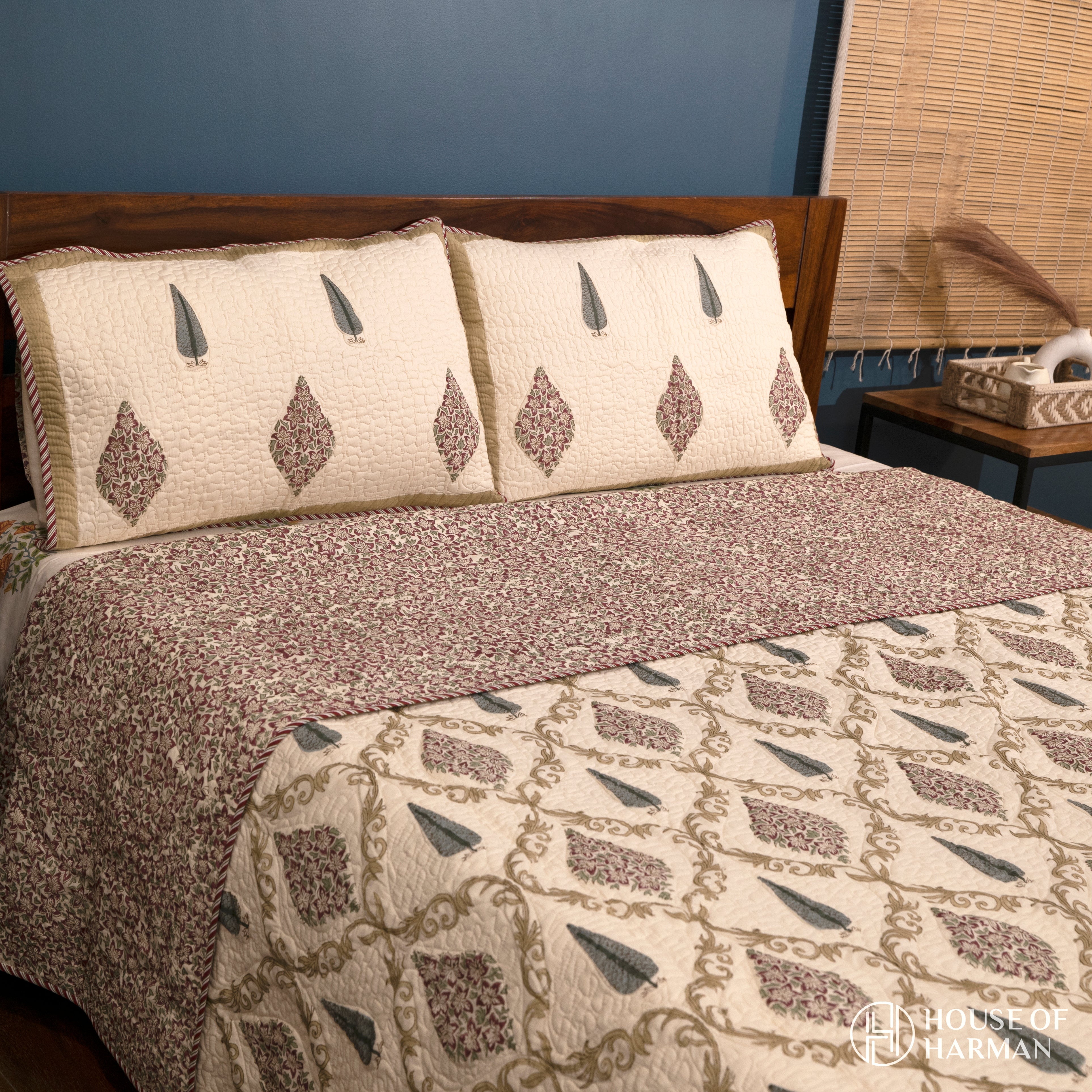 Mughal Baroque Bedcover