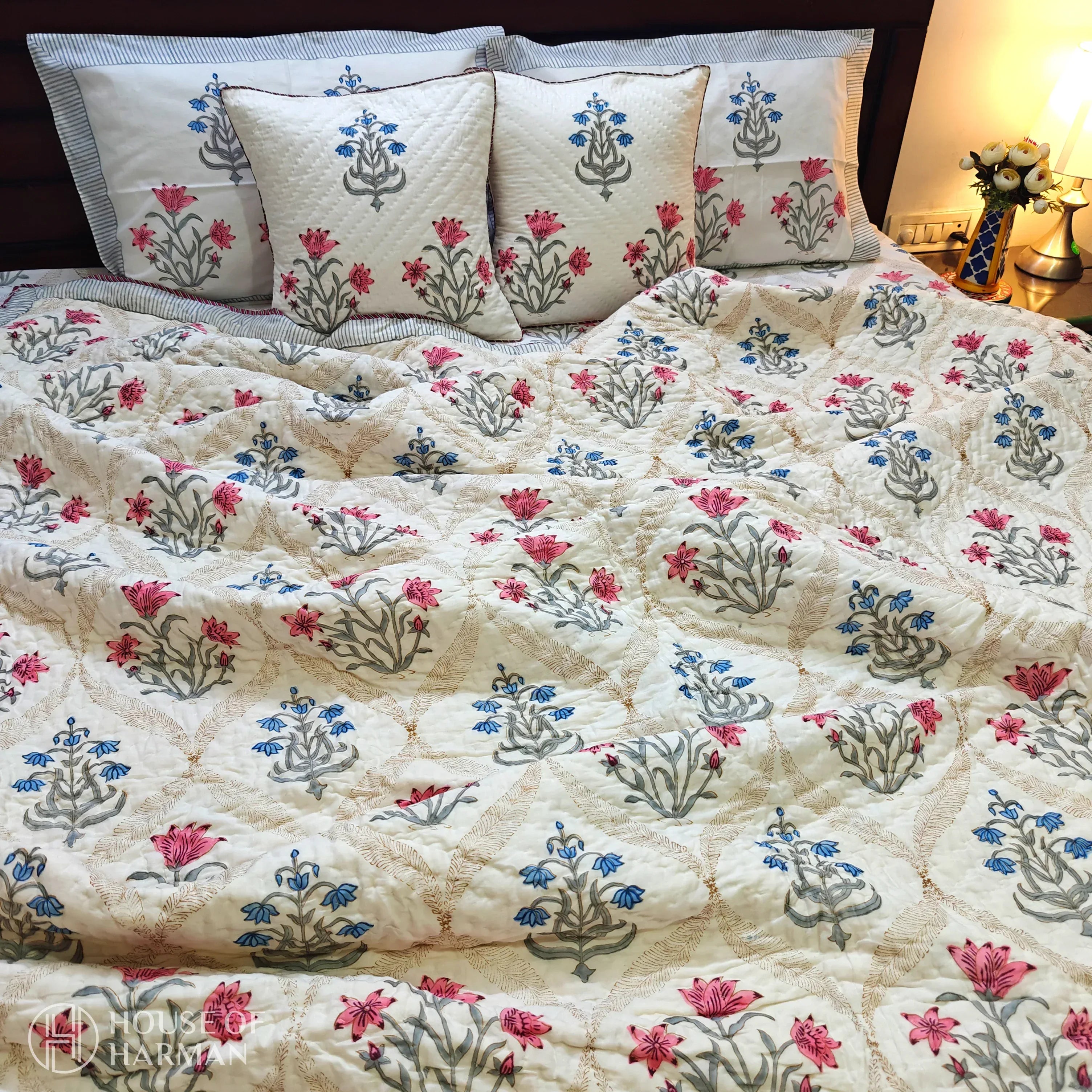 Garden of Flowers Quilt - HOUSE OF HARMAN