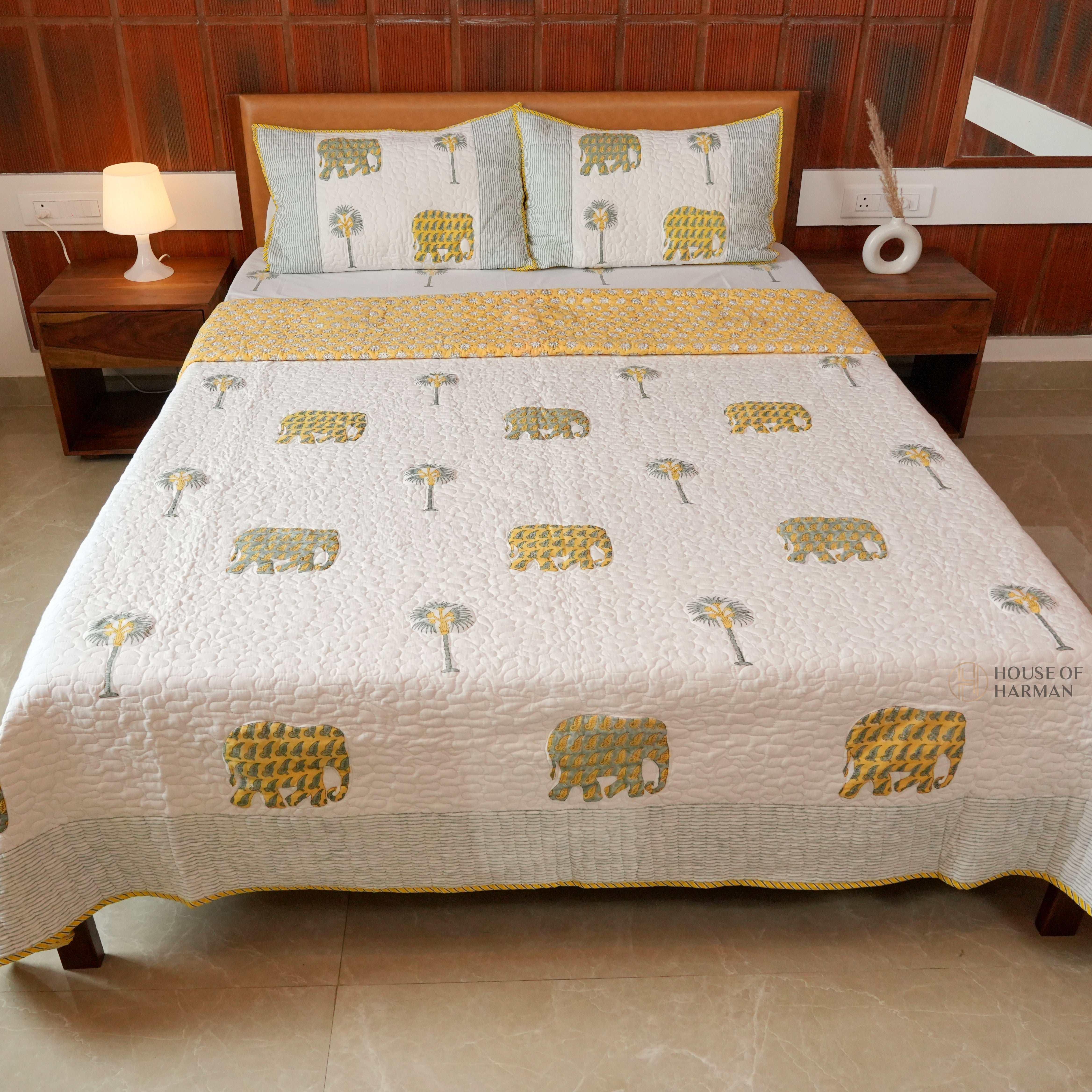 Trunk Tales Serenity Bedcover - HOUSE OF HARMAN