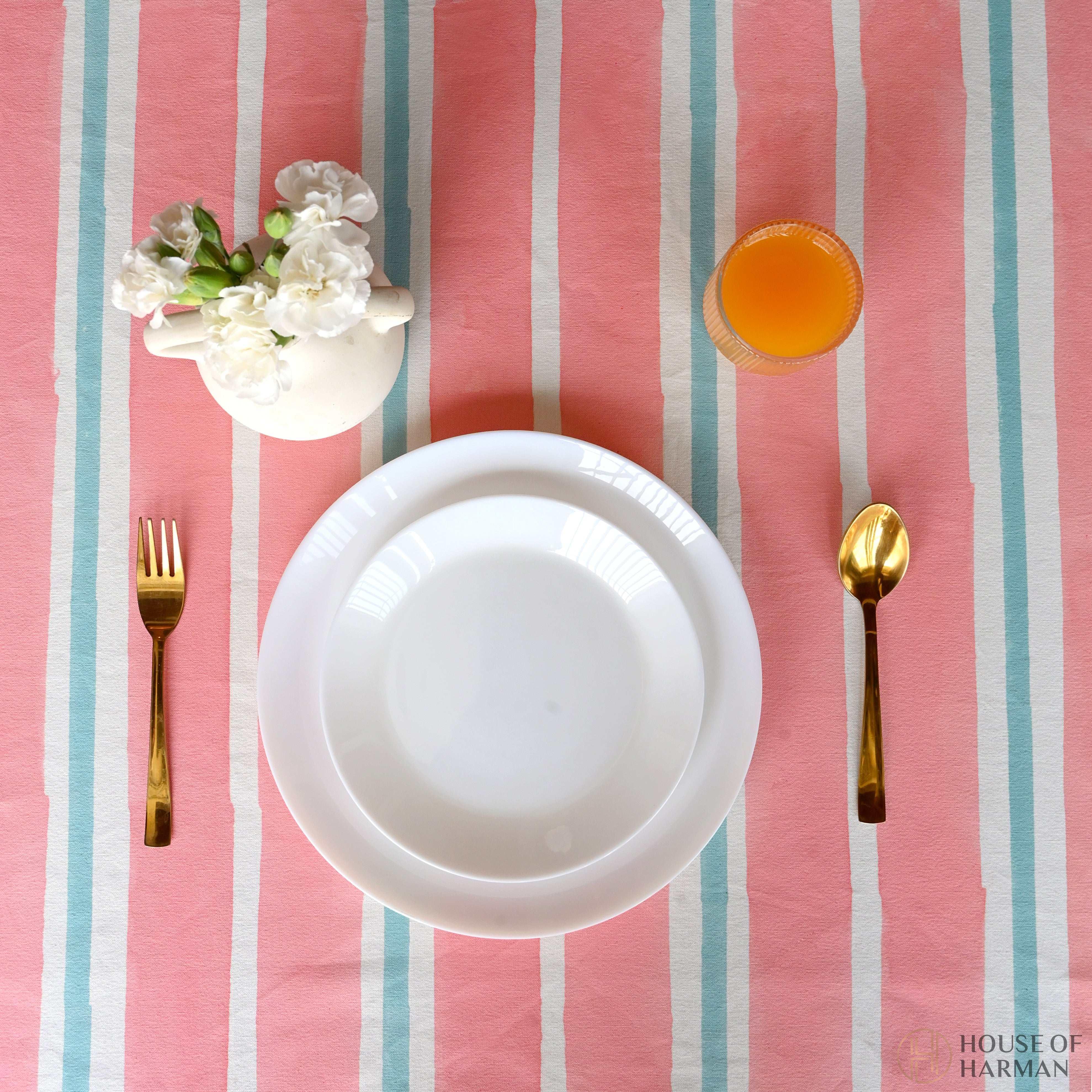 Blush Breeze Charm Table Cover - HOUSE OF HARMAN