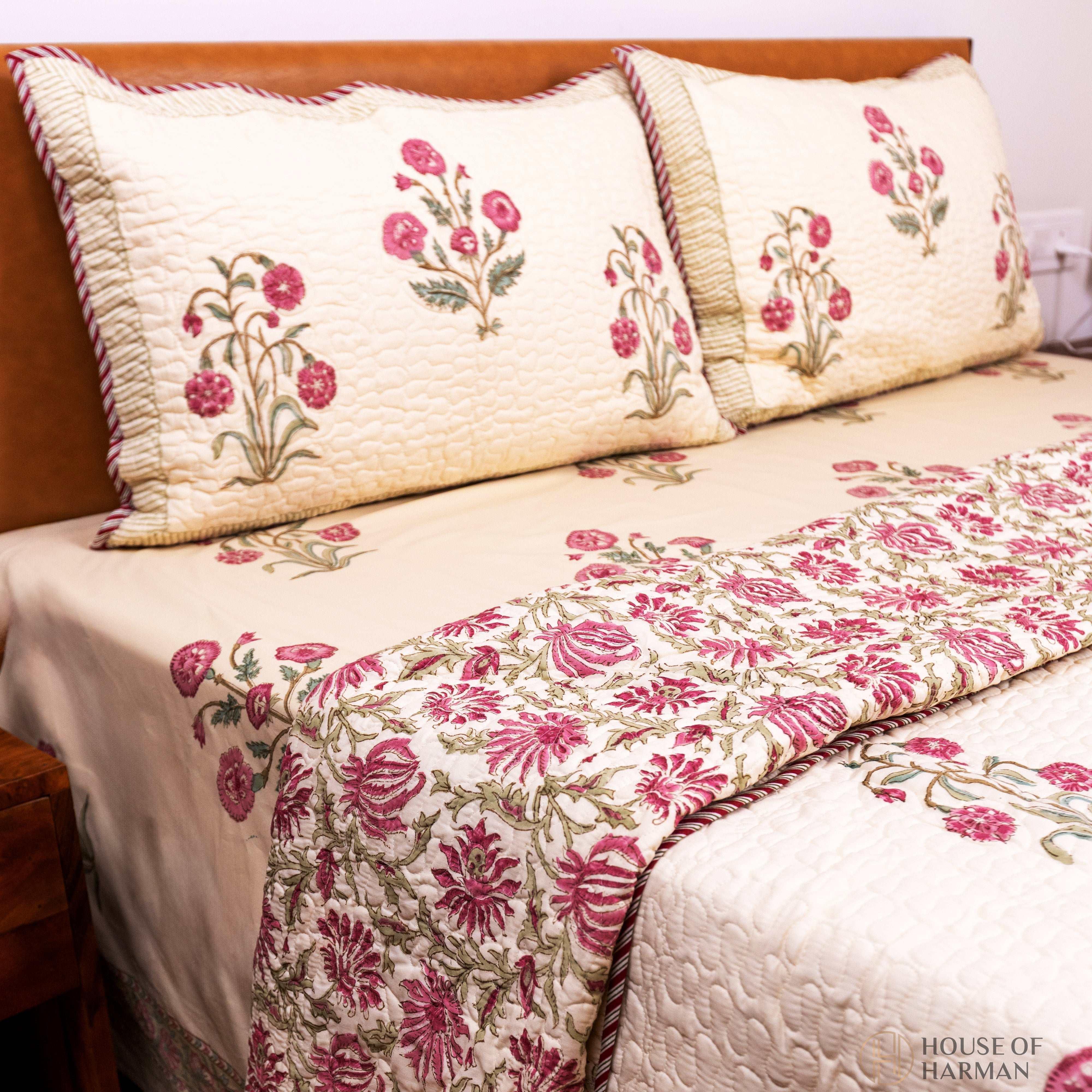 Royal Blossom Charm Bedcover - HOUSE OF HARMAN