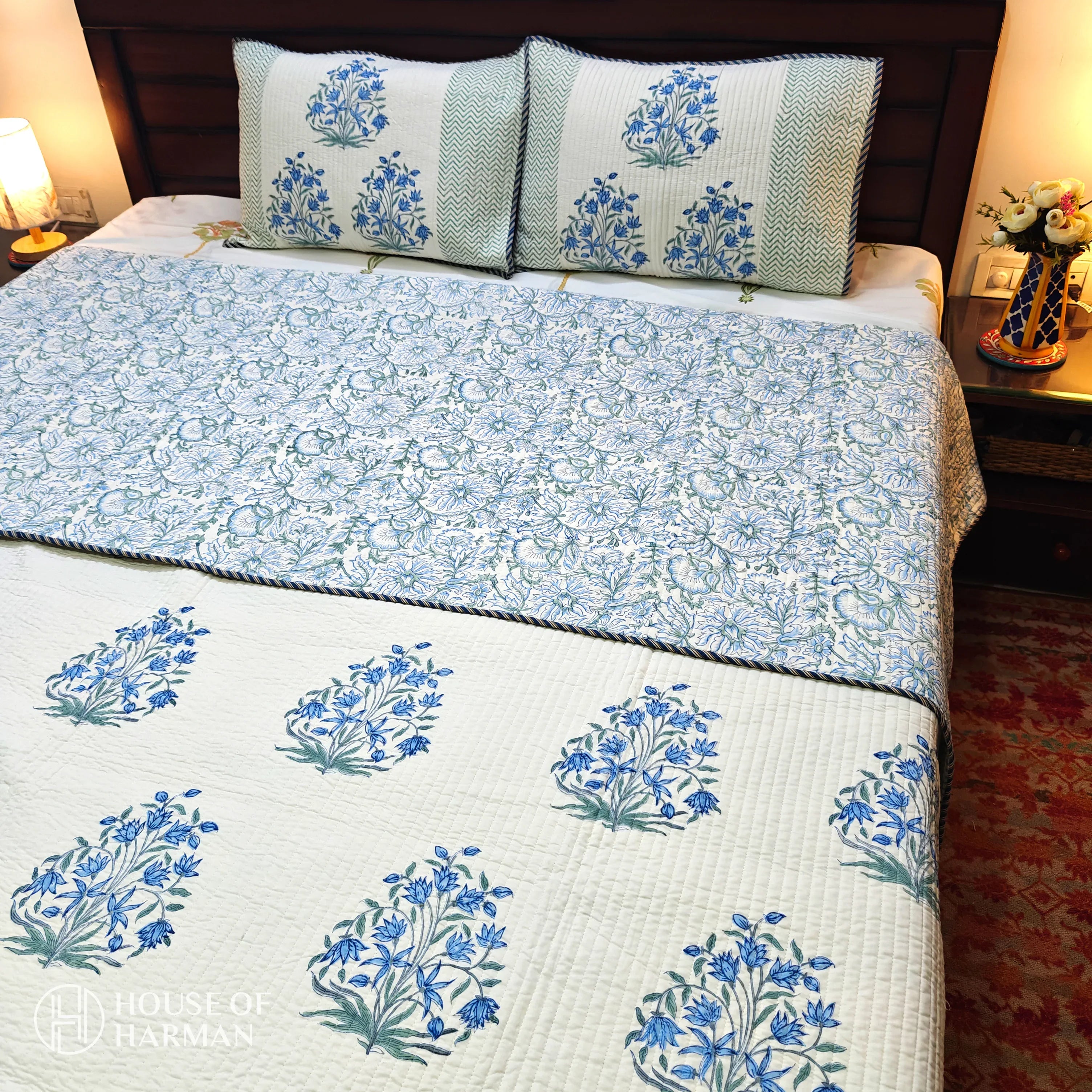 Bluebell Harmony Bedcover - HOUSE OF HARMAN