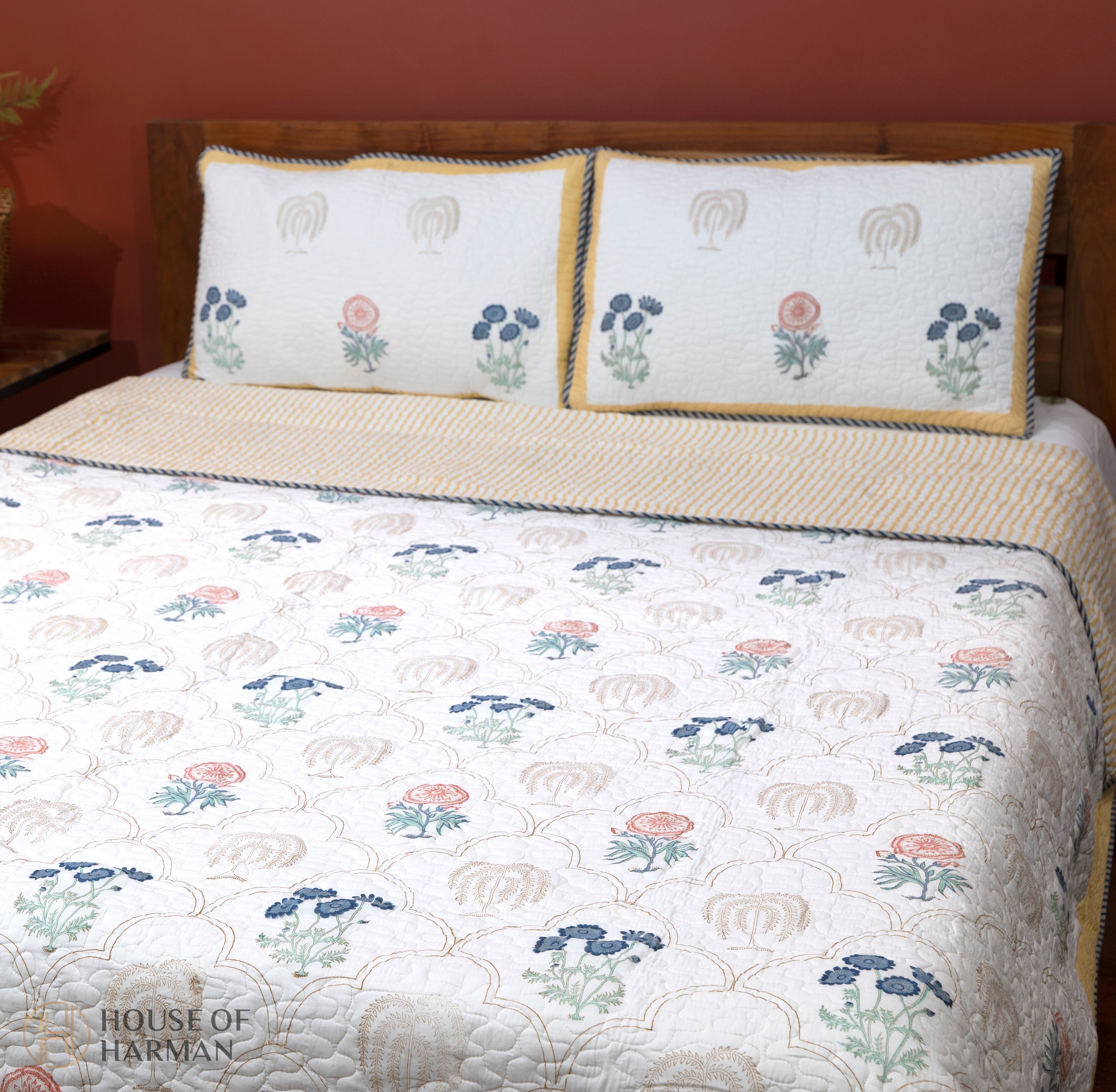 Elysian Floral Arches Bedcover