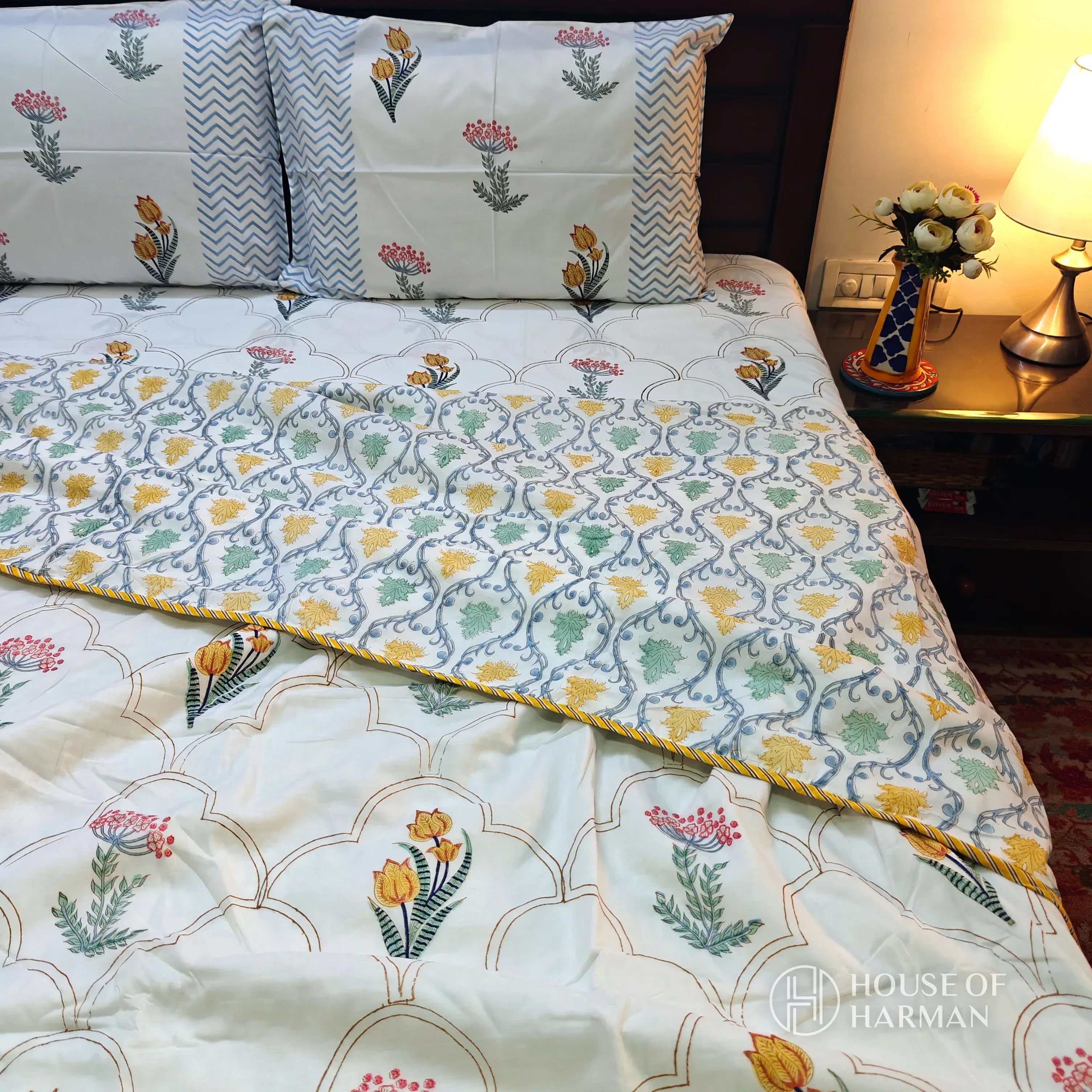 Jharokha Charbagh Dohar - HOUSE OF HARMAN