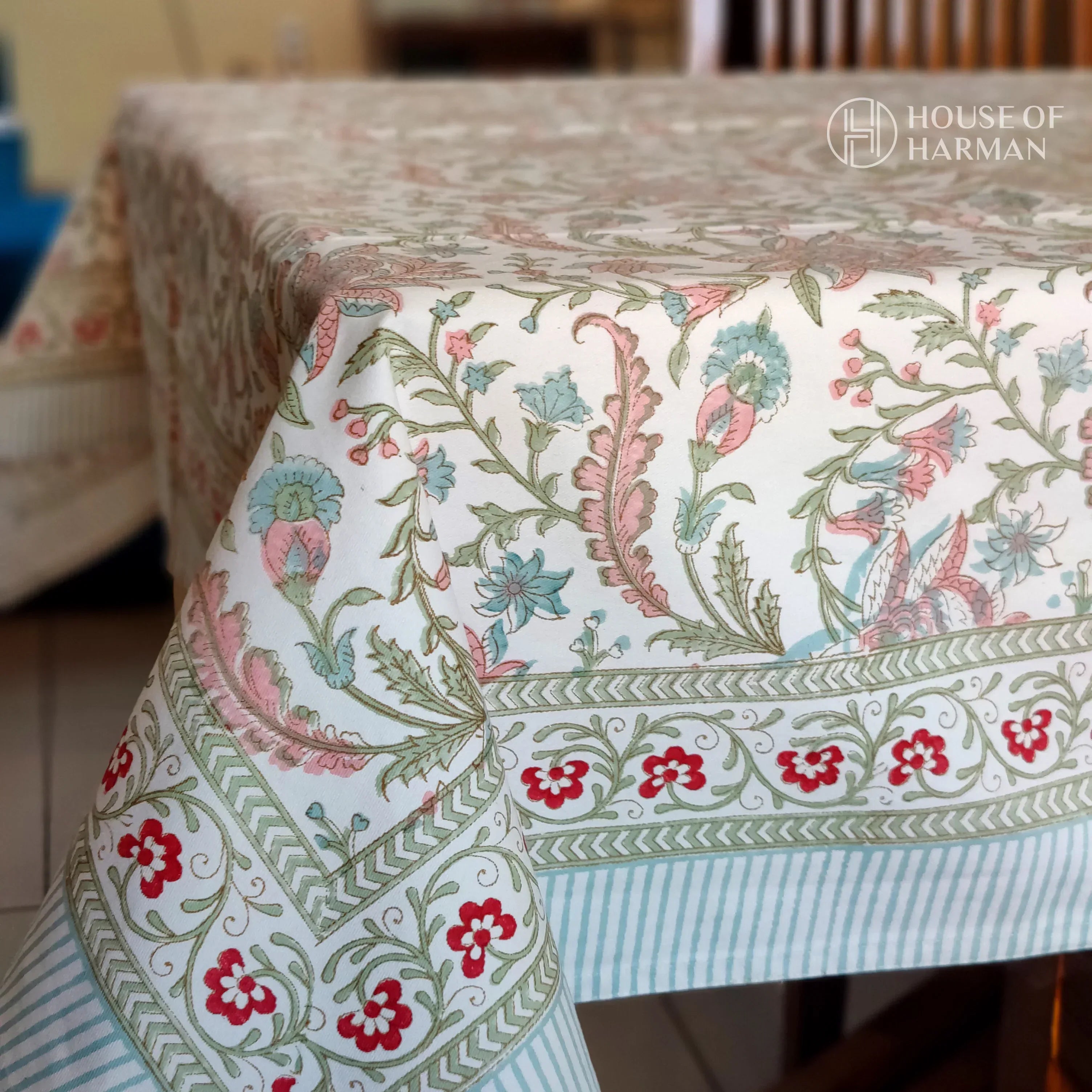 Blossom Reverie Table Cover - HOUSE OF HARMAN
