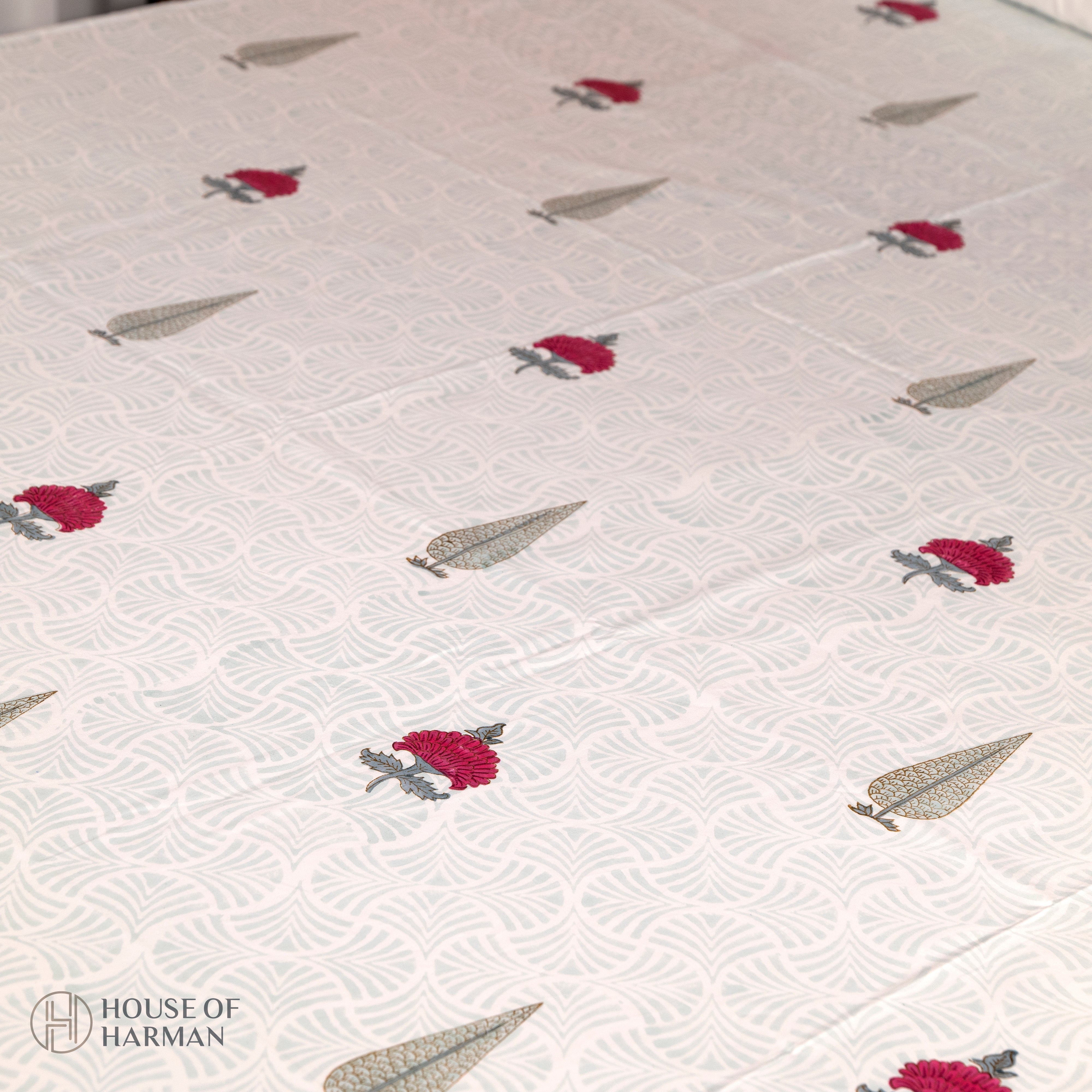 Floral Mirage Bedsheet