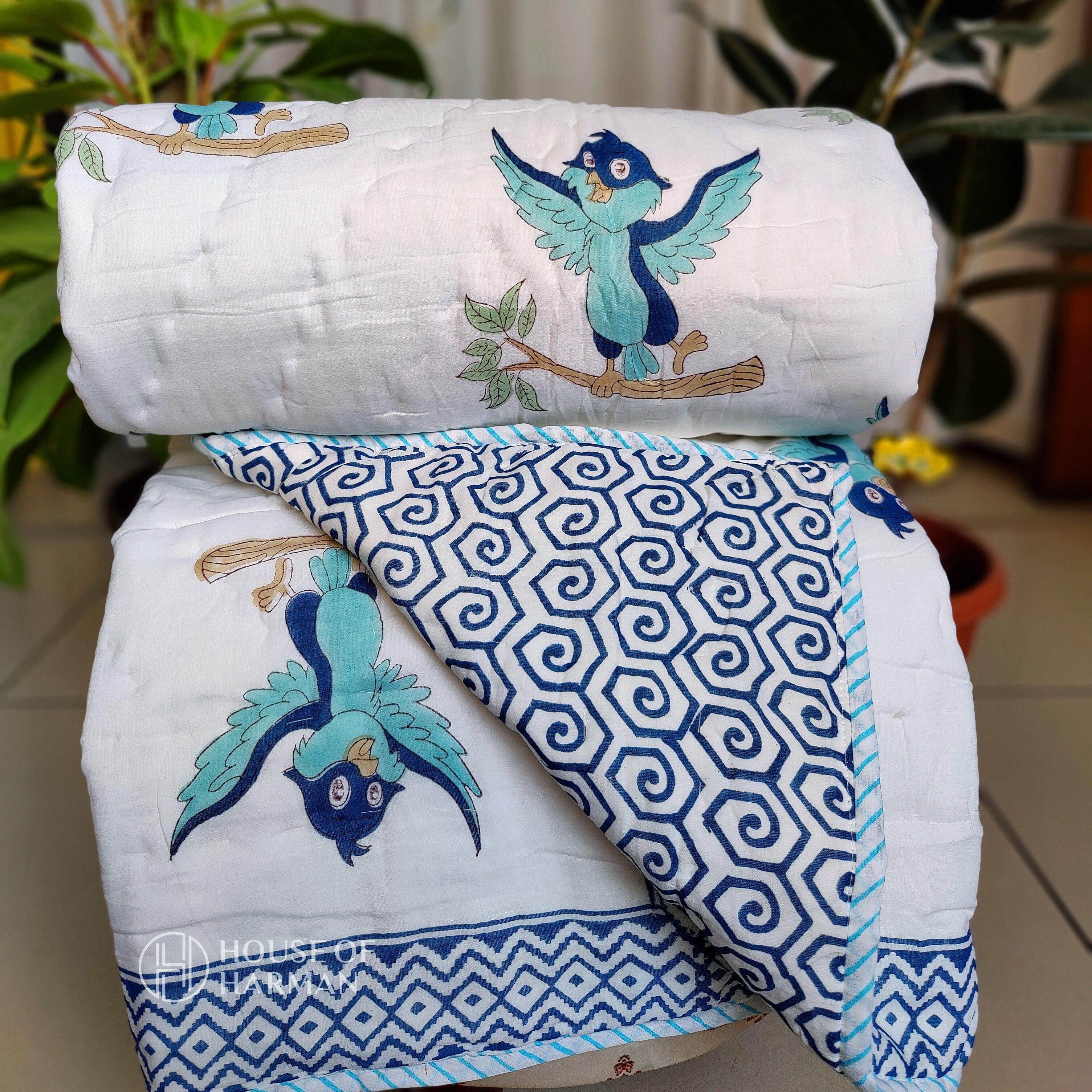 Nestled in Nature Baby Quilt - HOUSE OF HARMAN