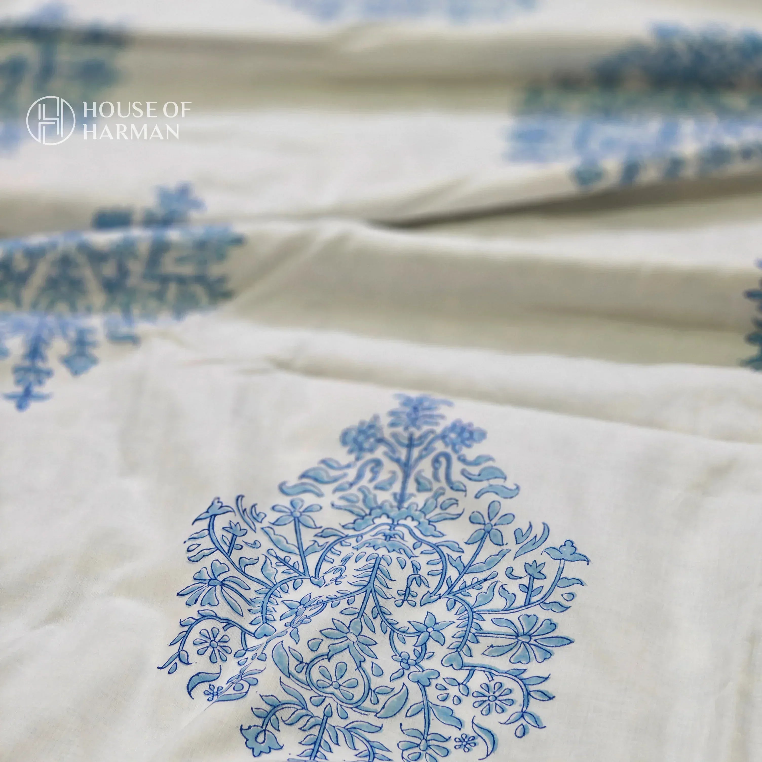 Bluebell Elegance Dohar - HOUSE OF HARMAN