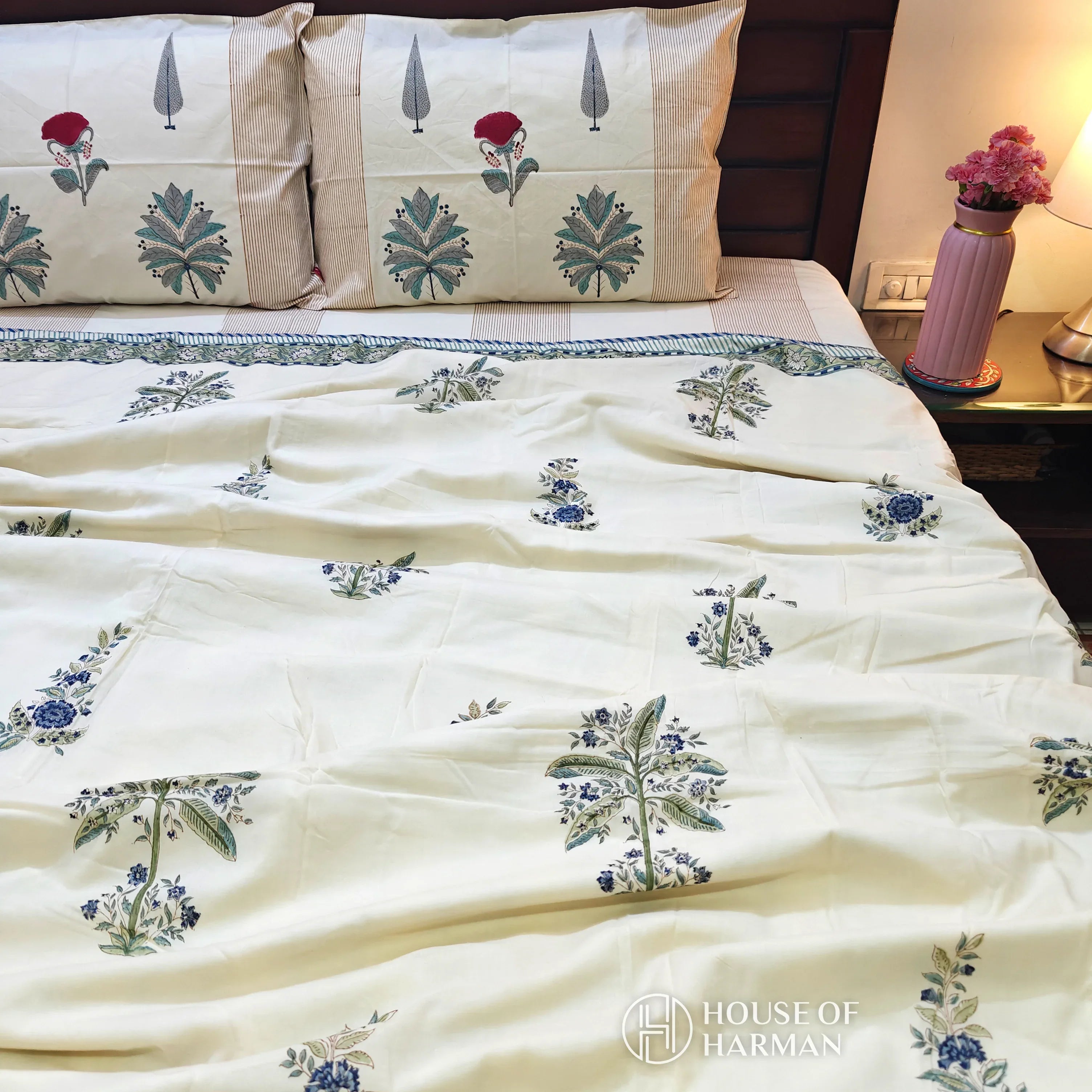 Whispering Harvest Hues Dohar - HOUSE OF HARMAN