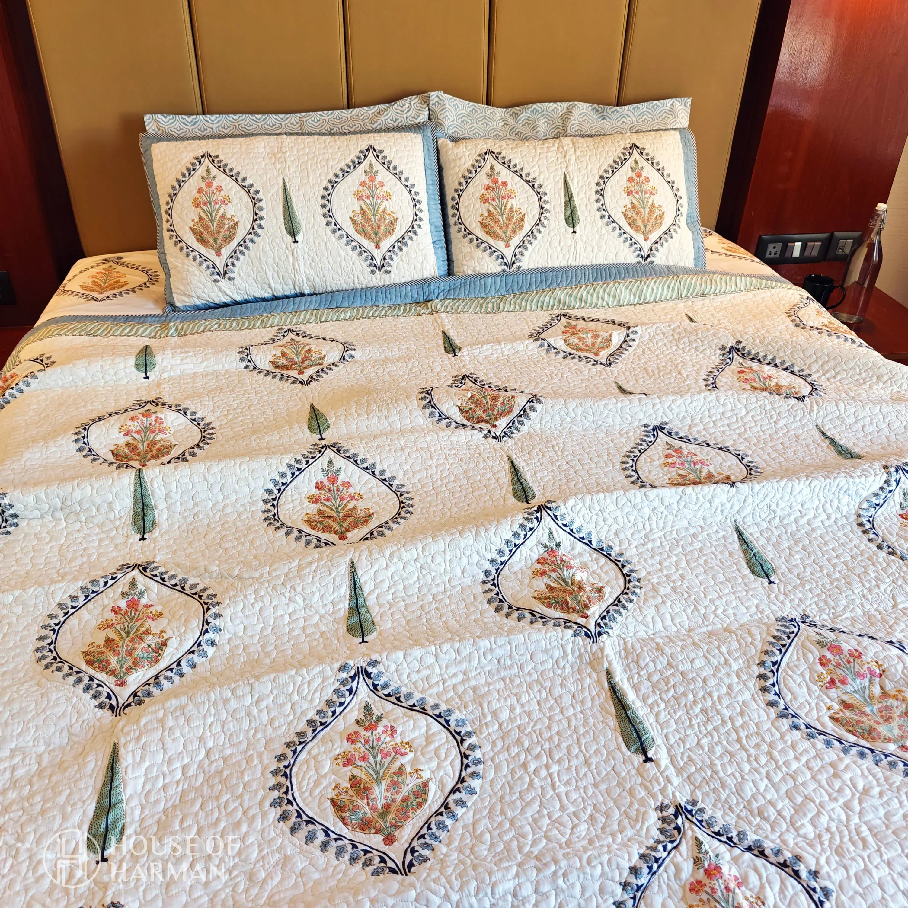 Sylvan Pine Symphony Bedcover - HOUSE OF HARMAN