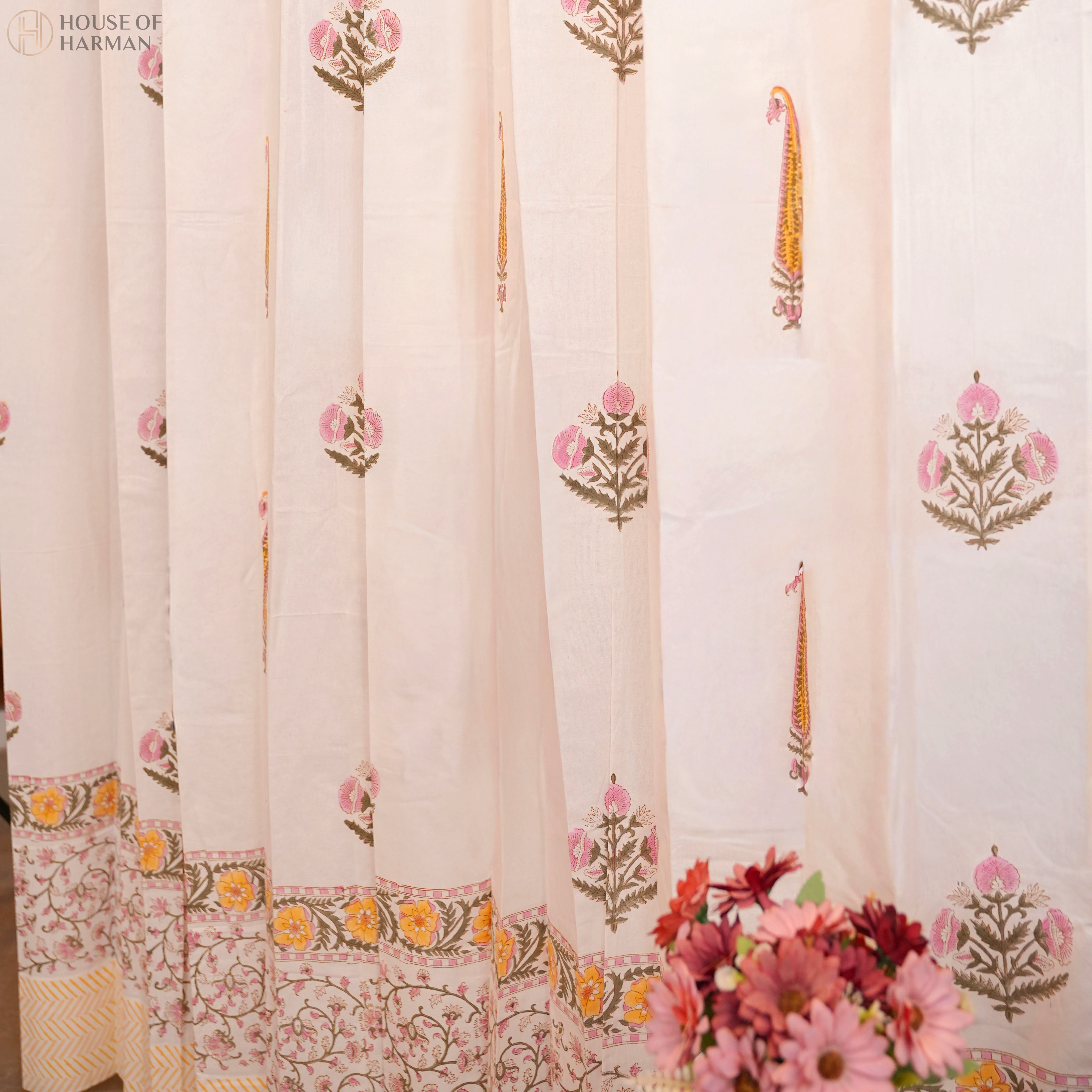 Block Print Curtain