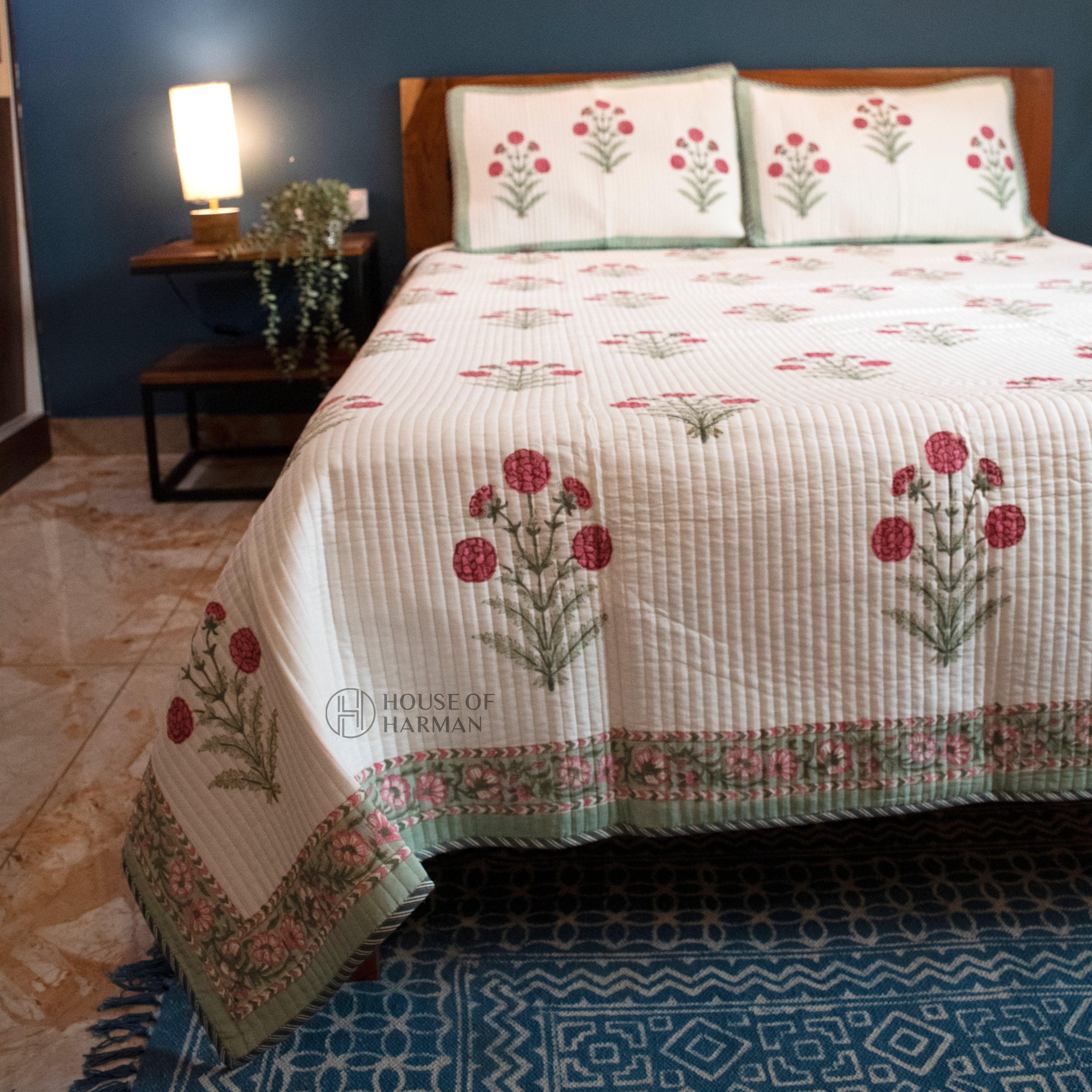 Morning Meadow Charm Bedcover - HOUSE OF HARMAN