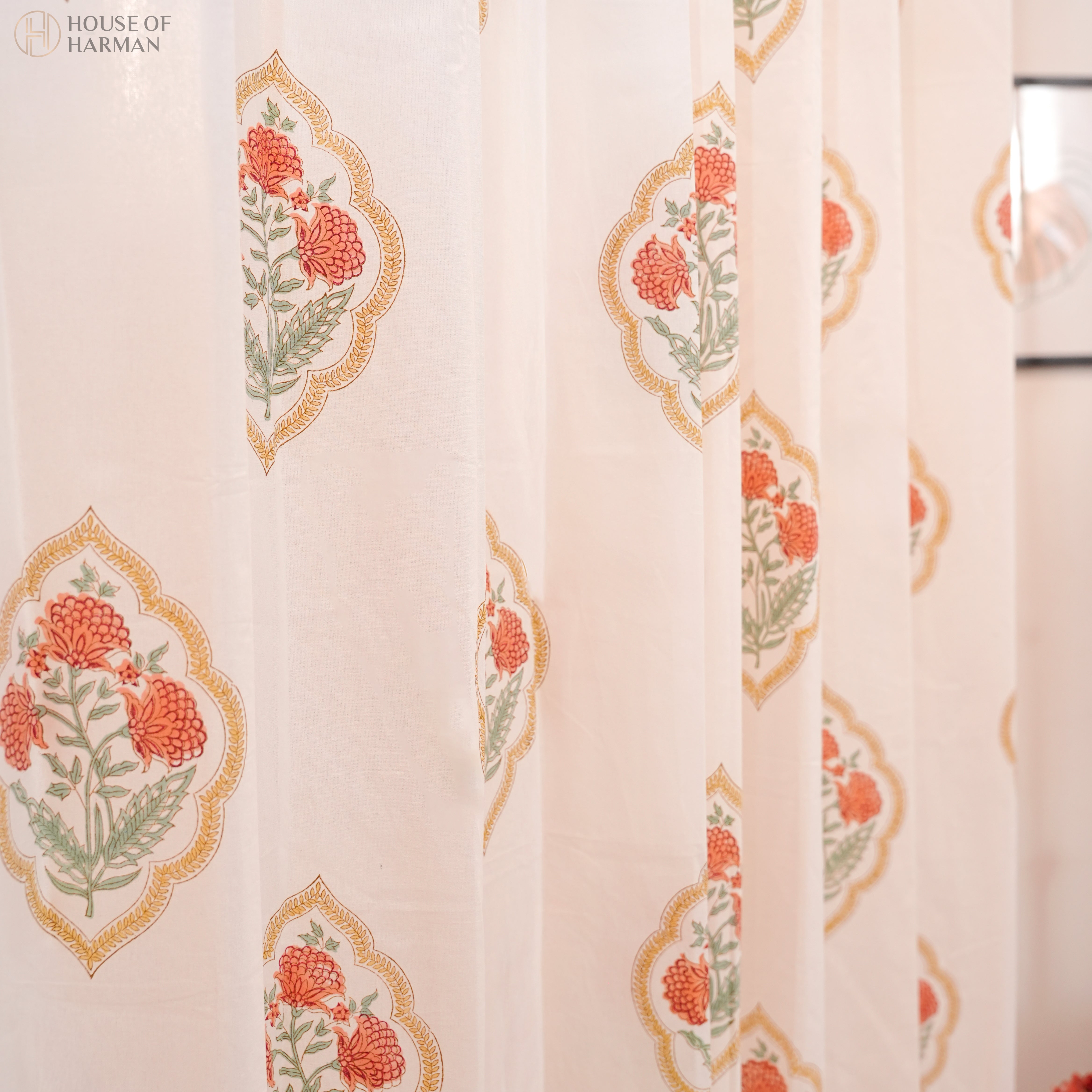 Block Print Curtain