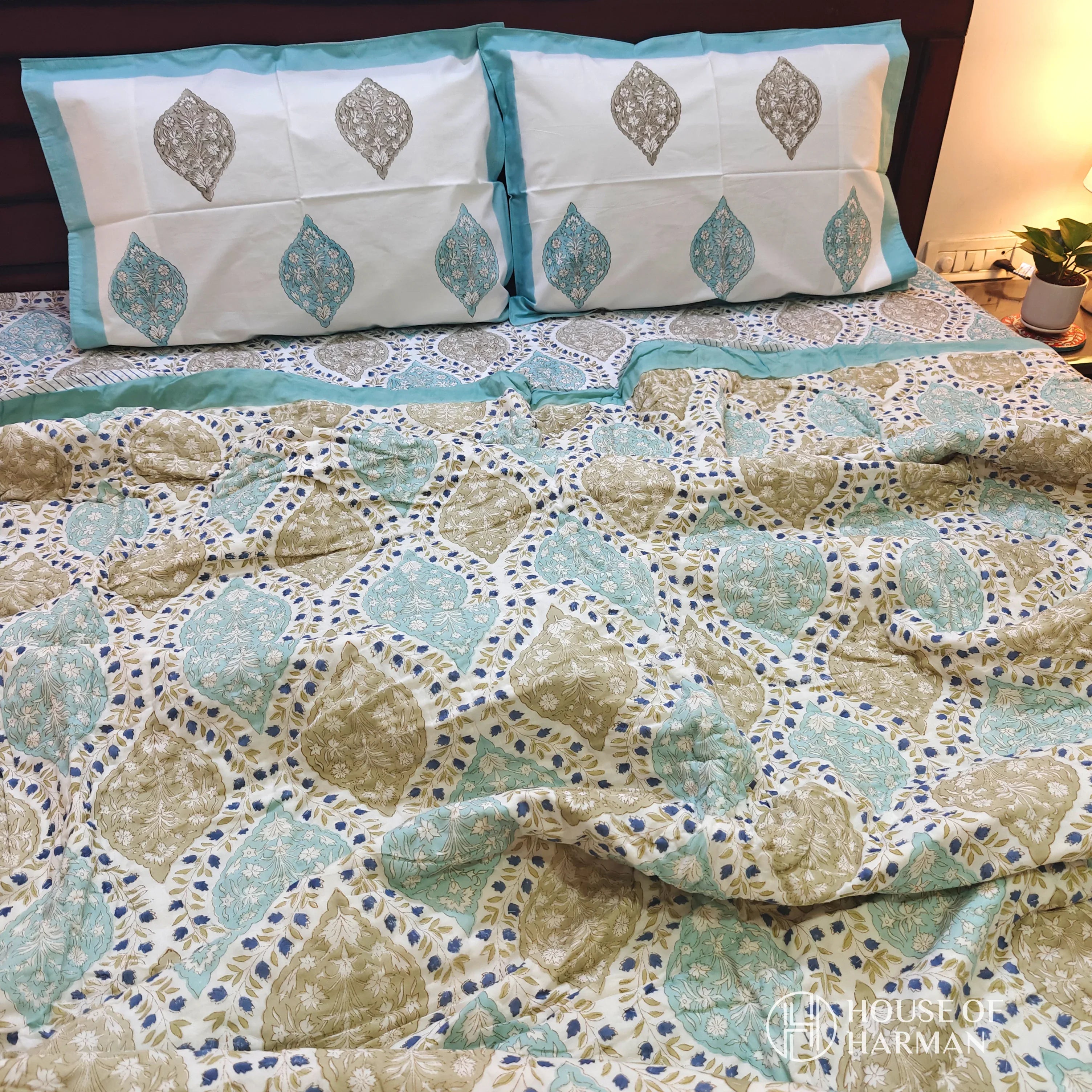 Mughal Jaal Quilt - HOUSE OF HARMAN