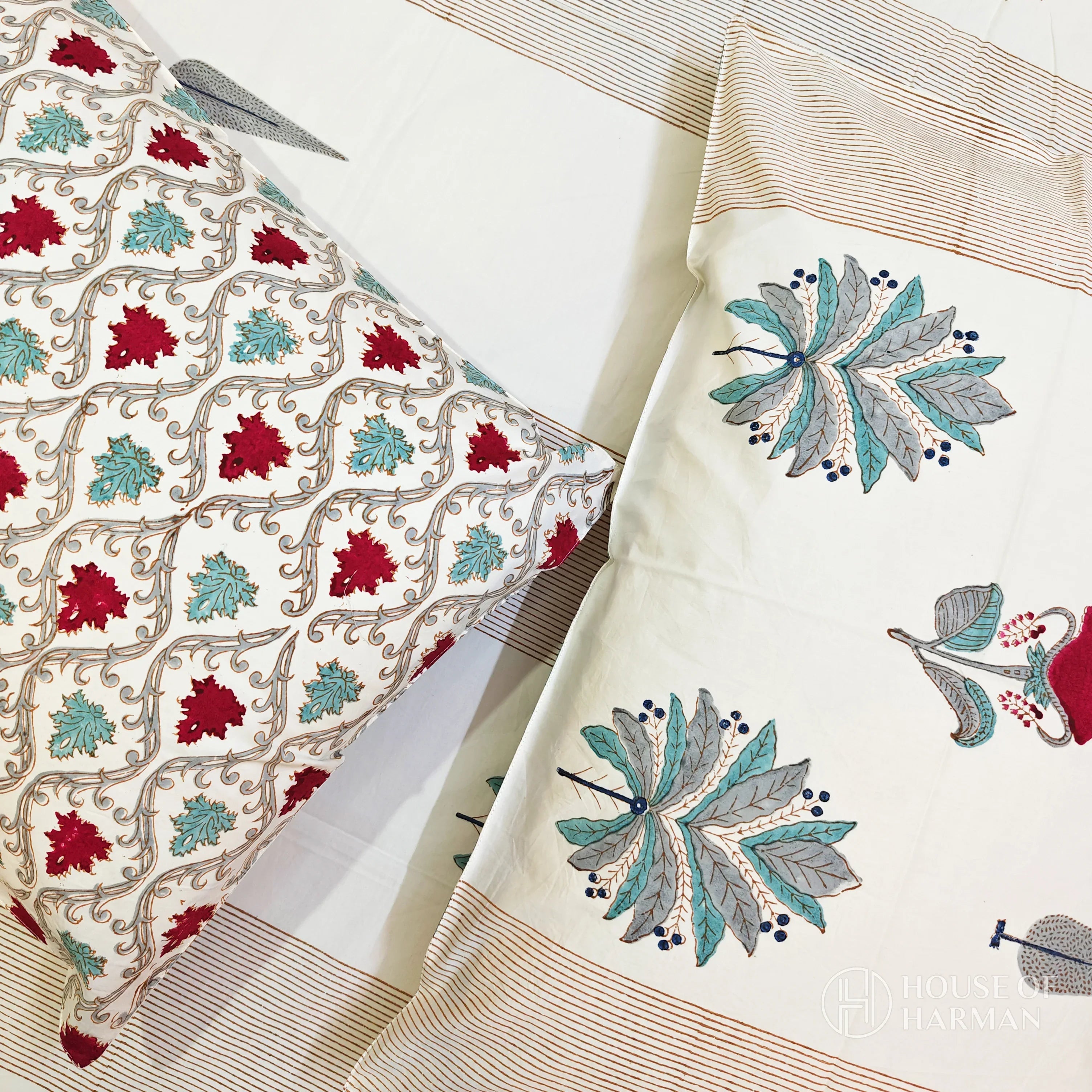 Flora Vista Bliss Bedsheet - HOUSE OF HARMAN