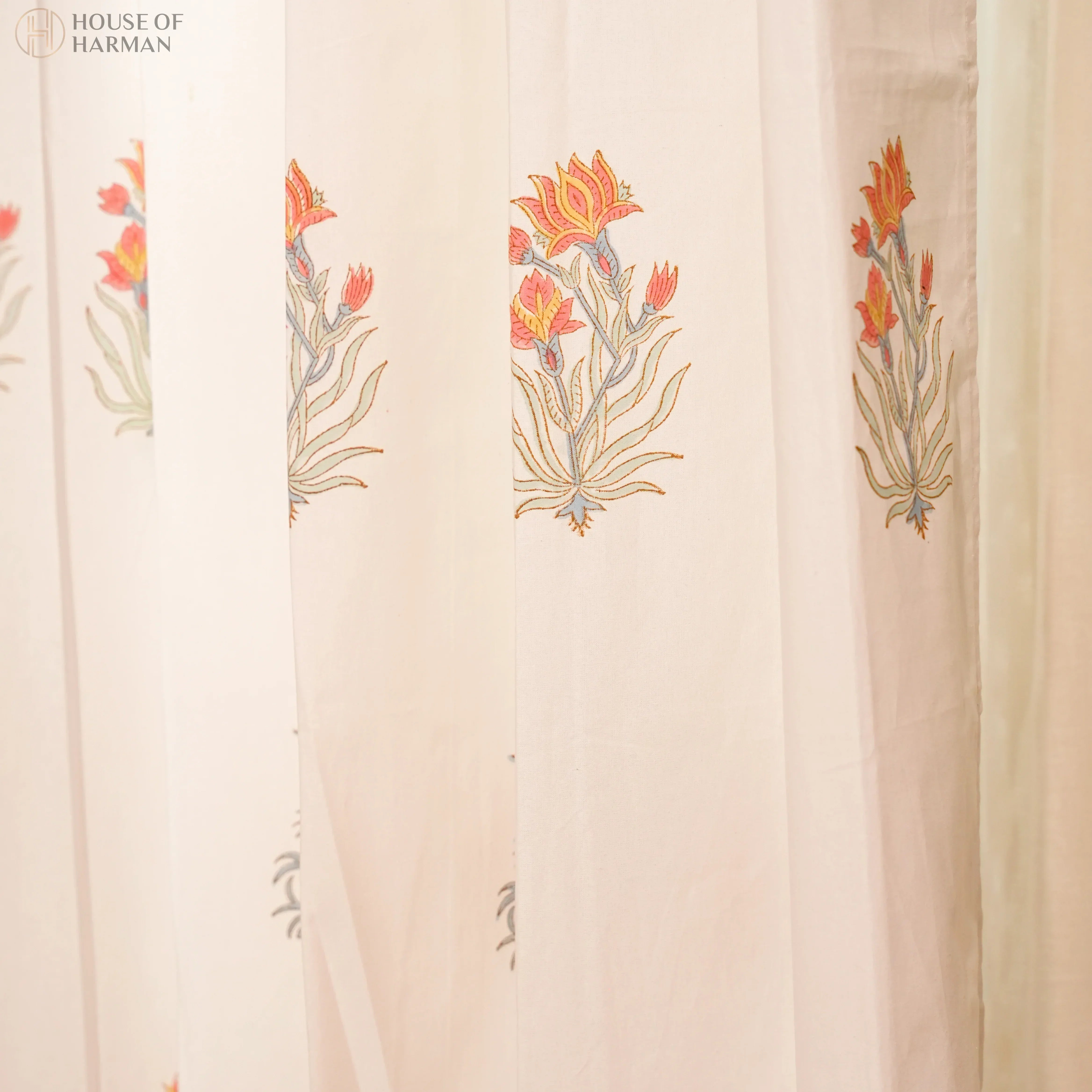 Block Print Curtain