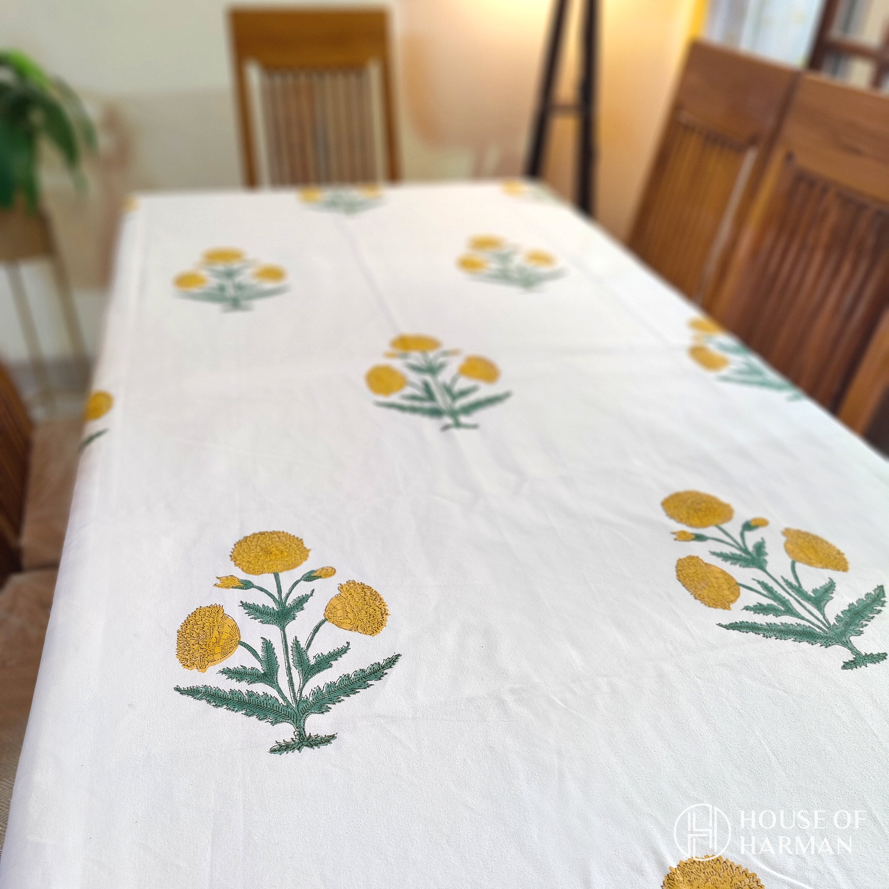 Yellow Wildpoppy Fields Table Cover