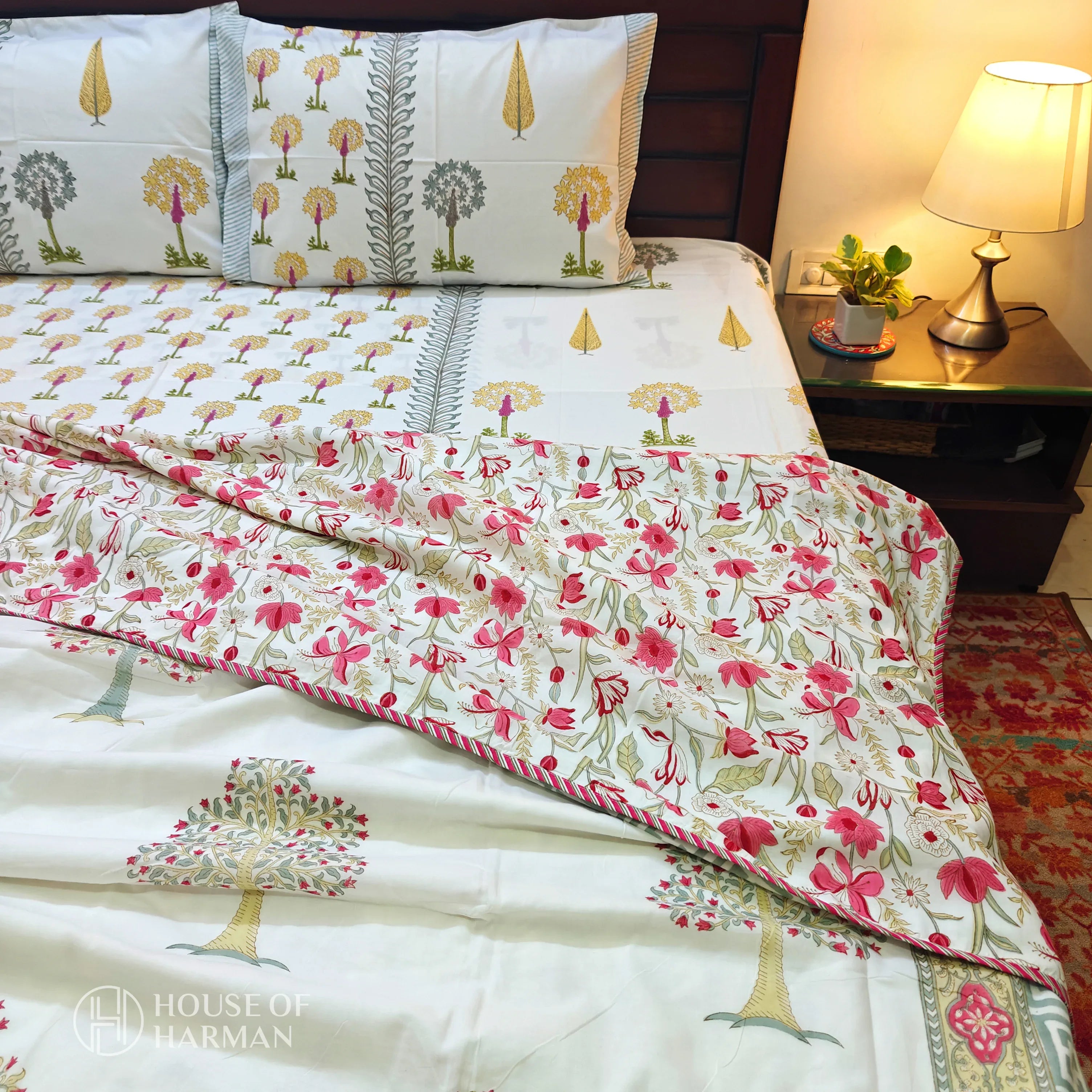 Bloomshade Delight Dohar - HOUSE OF HARMAN