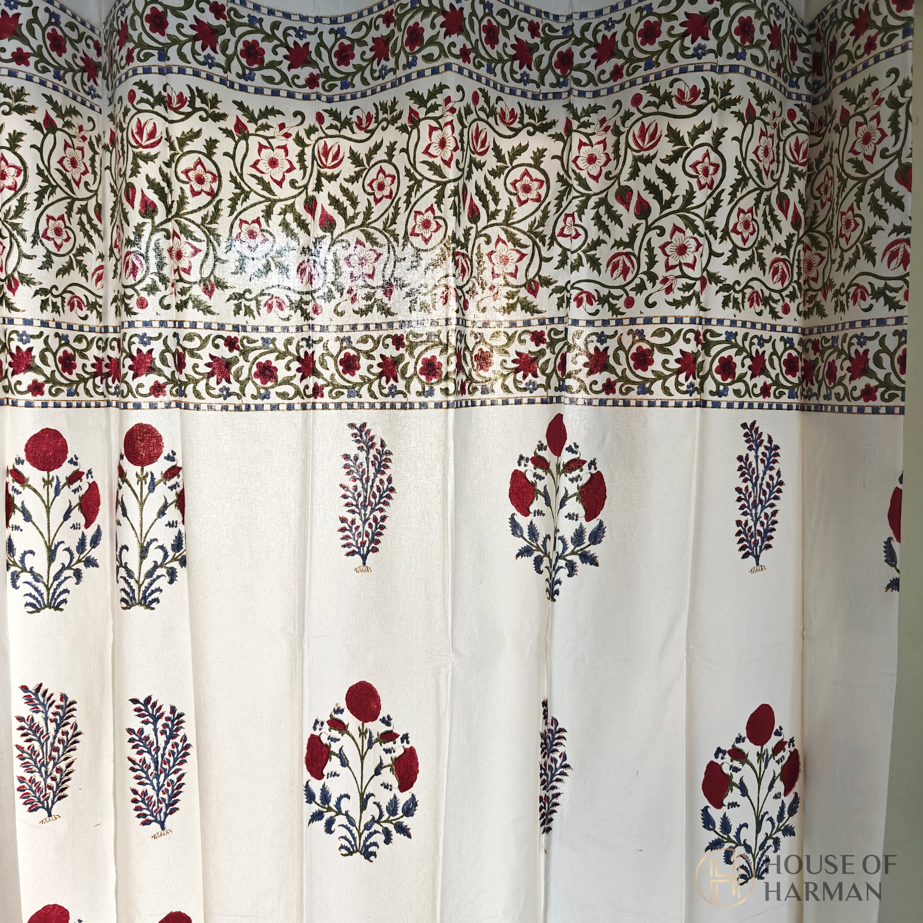 Block Print Curtain
